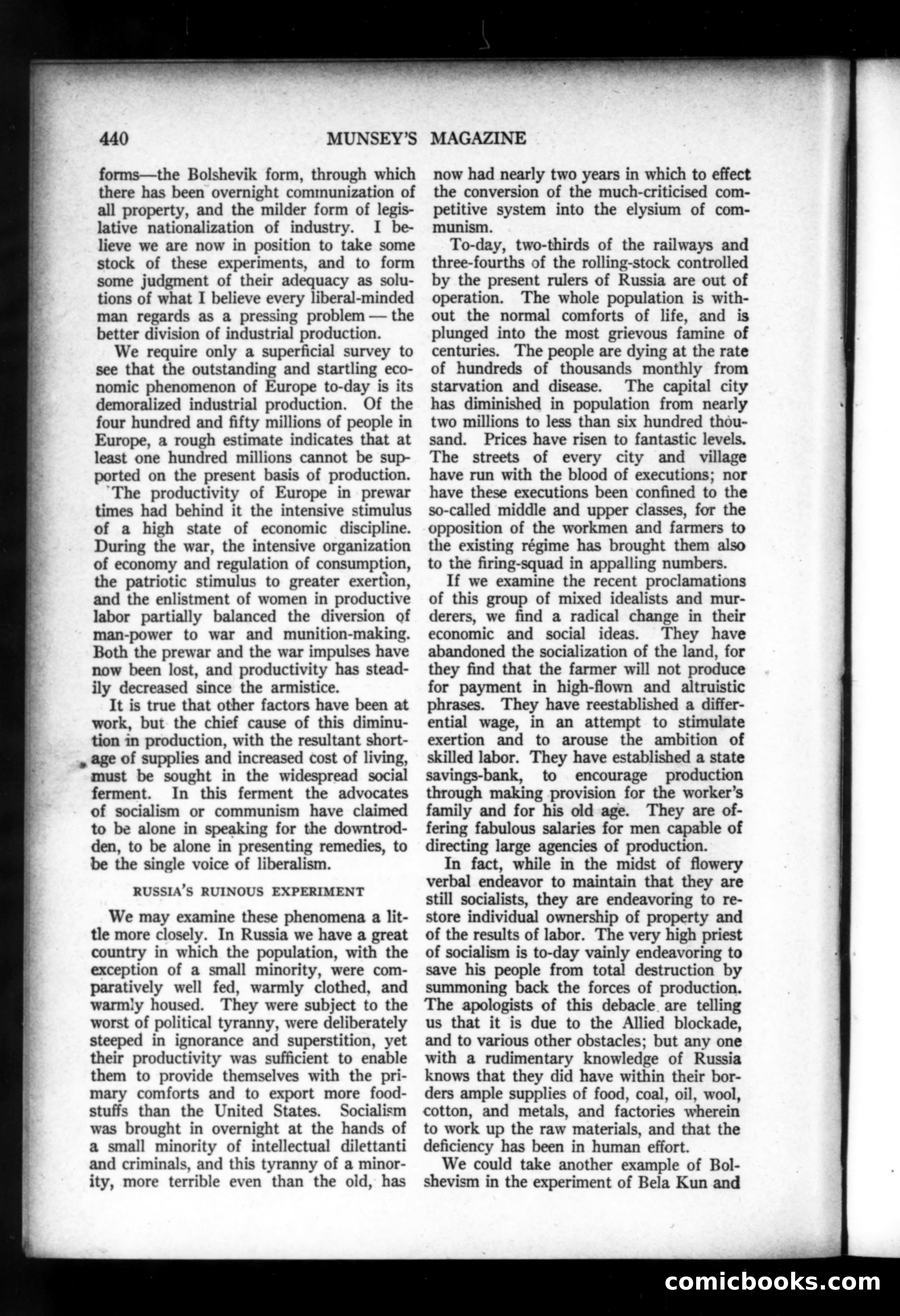 Munsey's Magazine, December 1919 — page 56 of 192