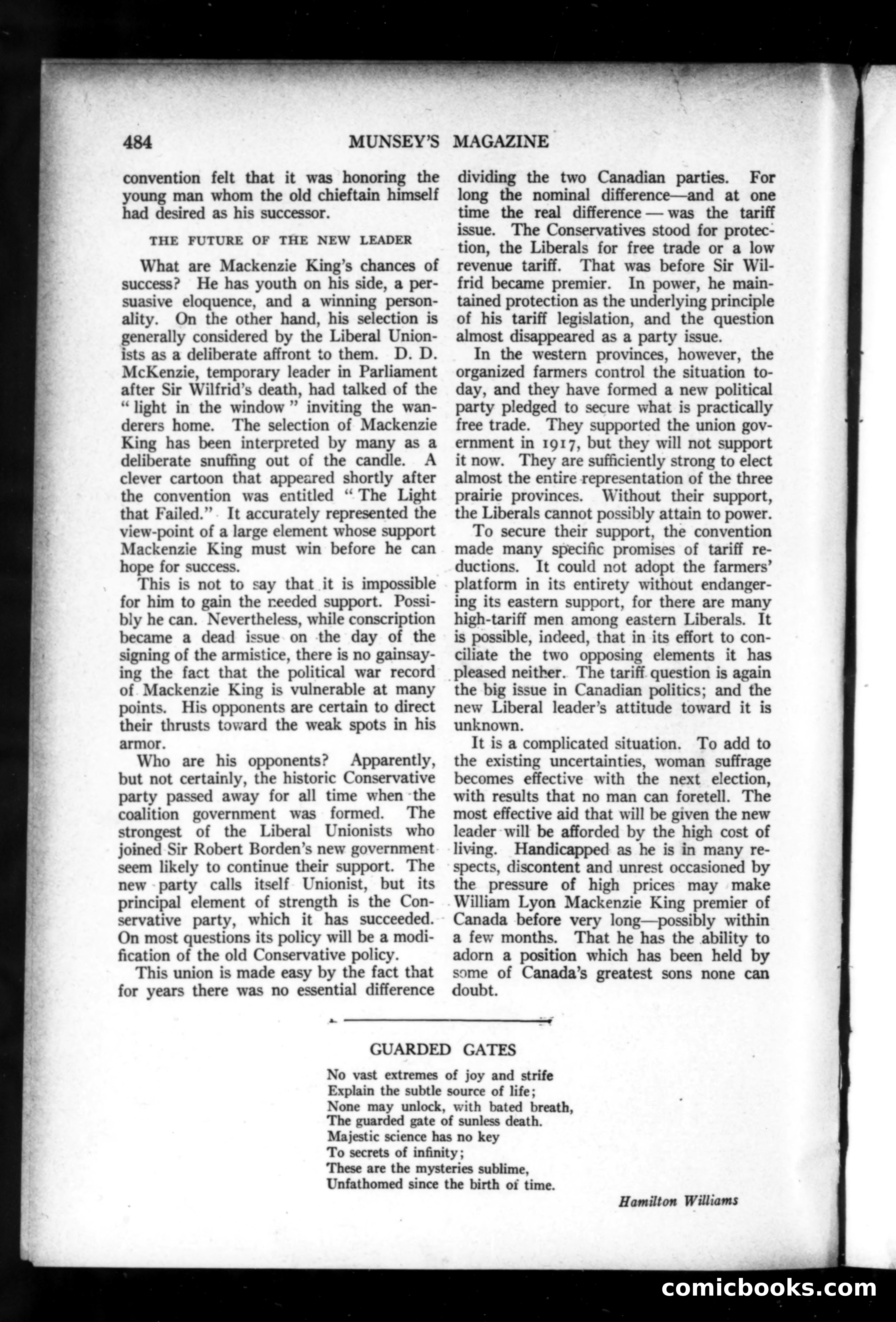 Munsey's Magazine, December 1919 — page 100 of 192