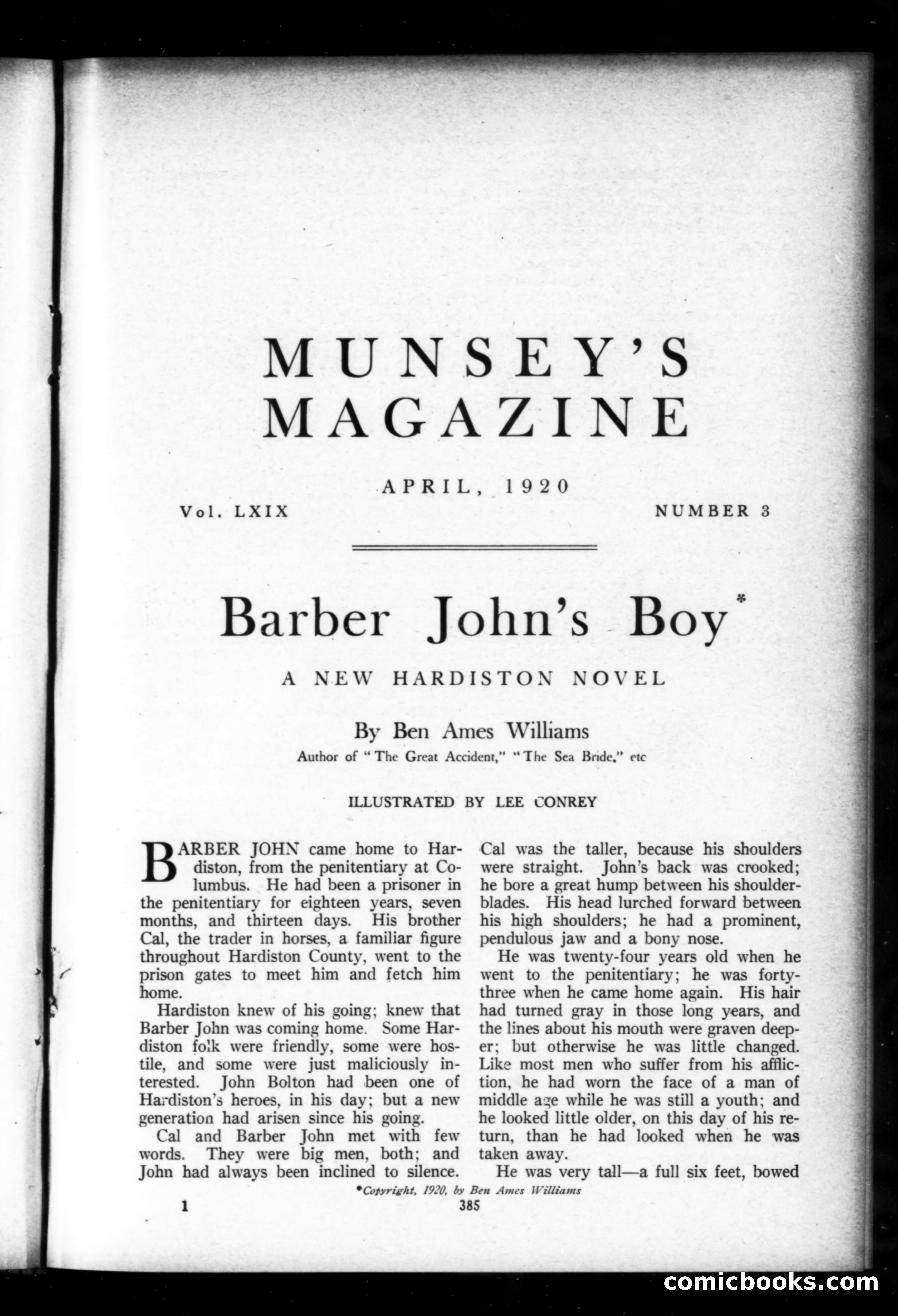 Munsey's Magazine, April 1920 — page 1 of 192