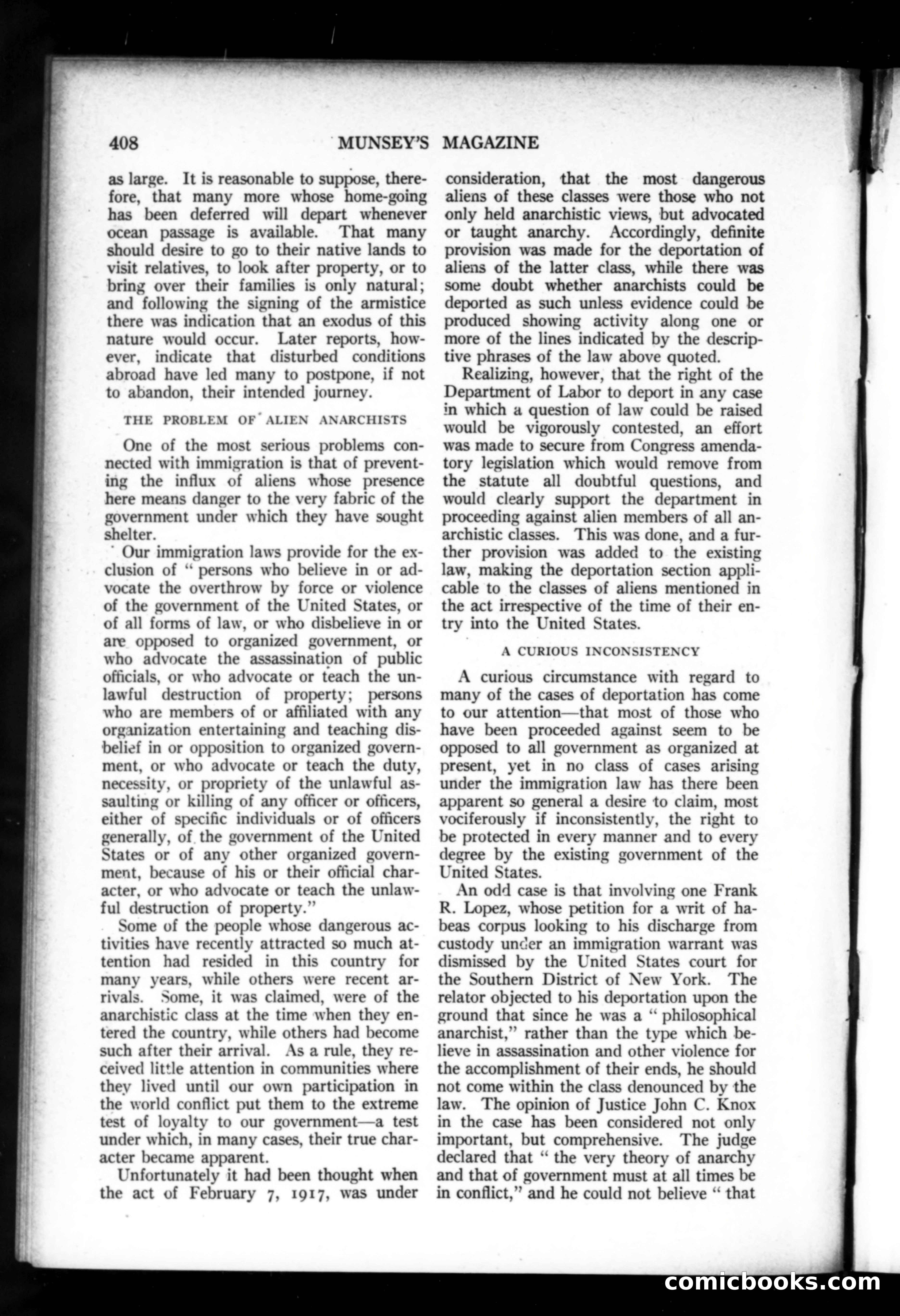 Munsey's Magazine, April 1920 — page 24 of 192
