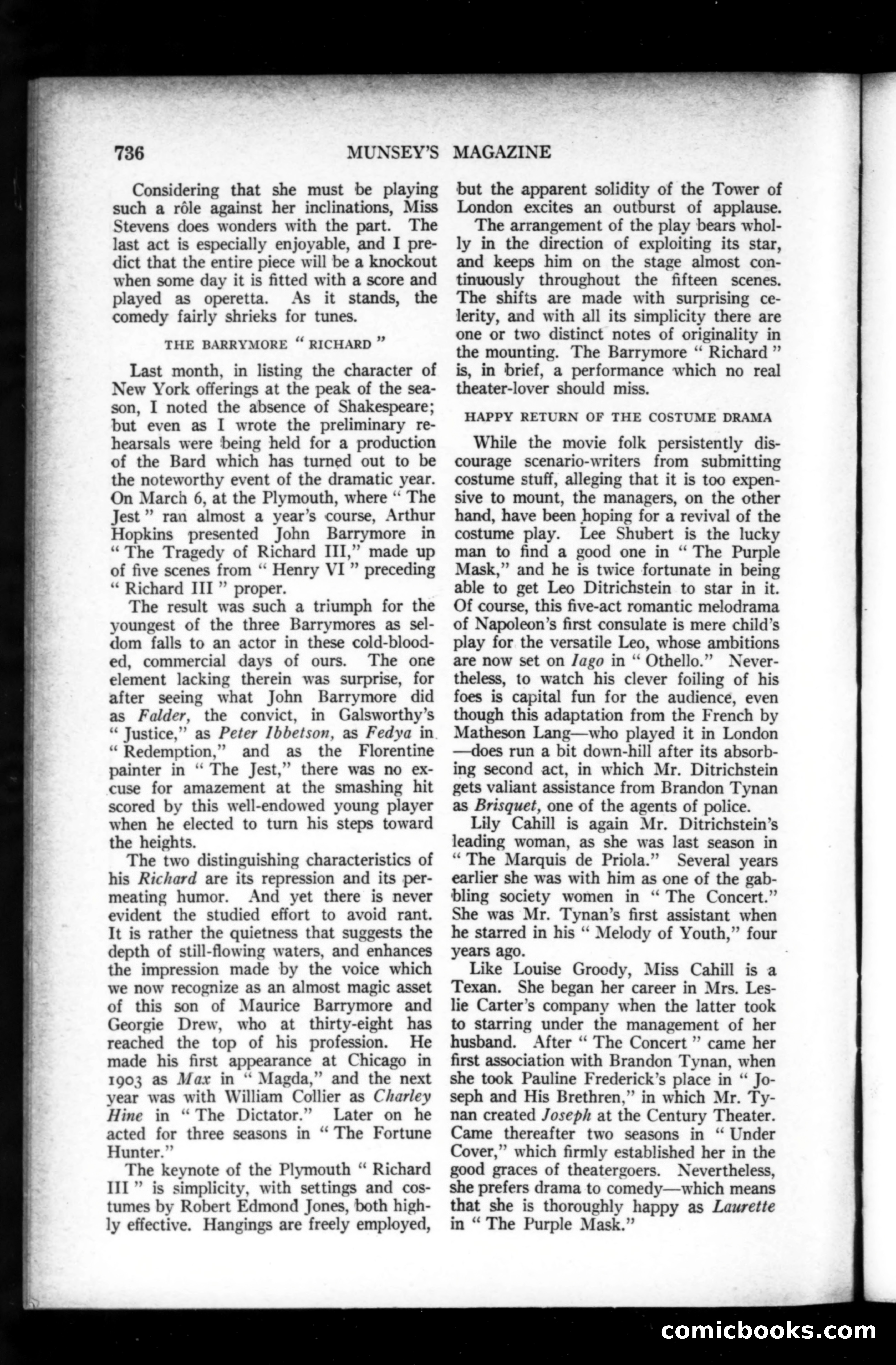 Munsey's Magazine, May 1920 — page 160 of 195