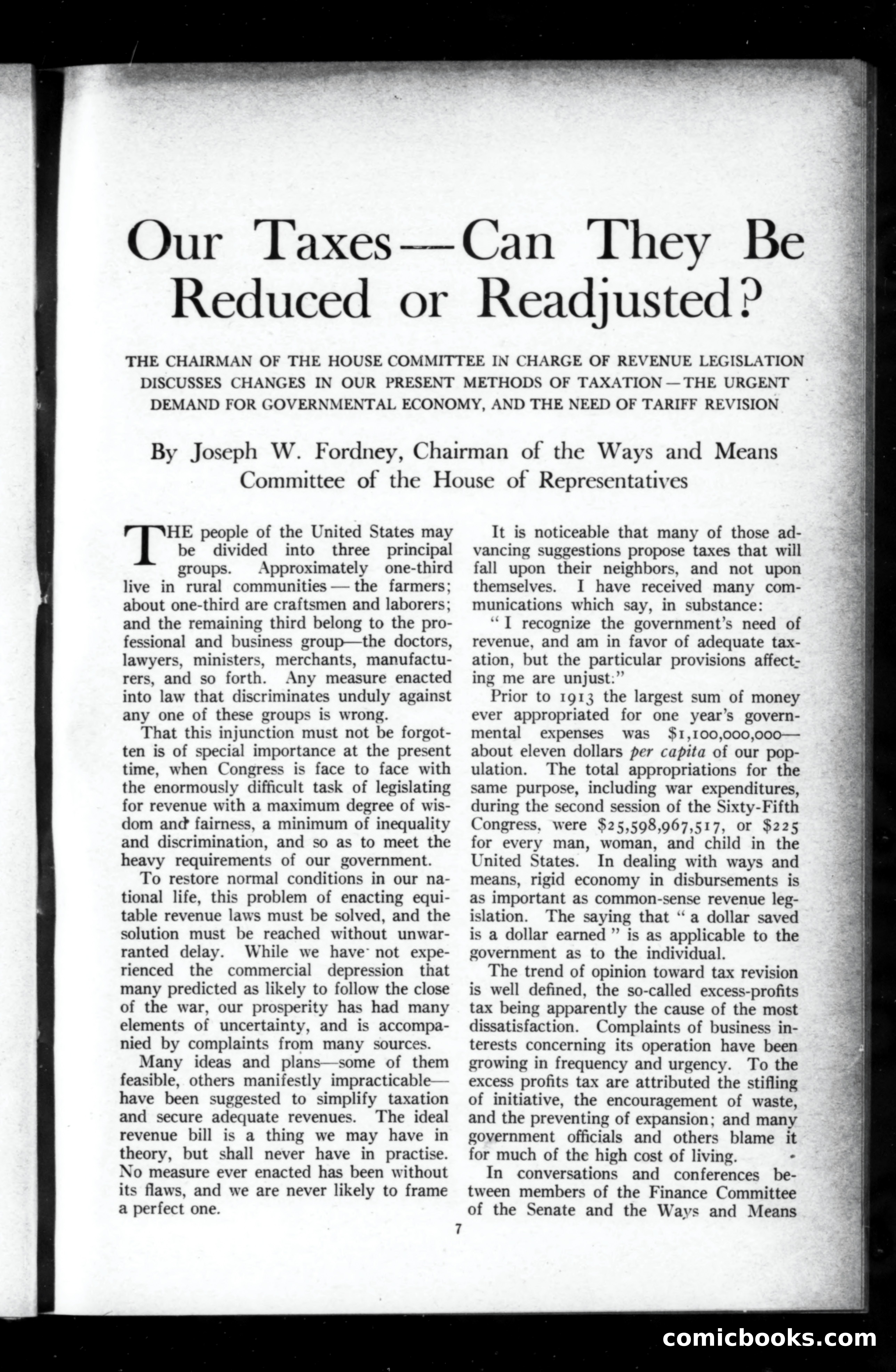 Munsey's Magazine, June 1920 — page 7 of 192
