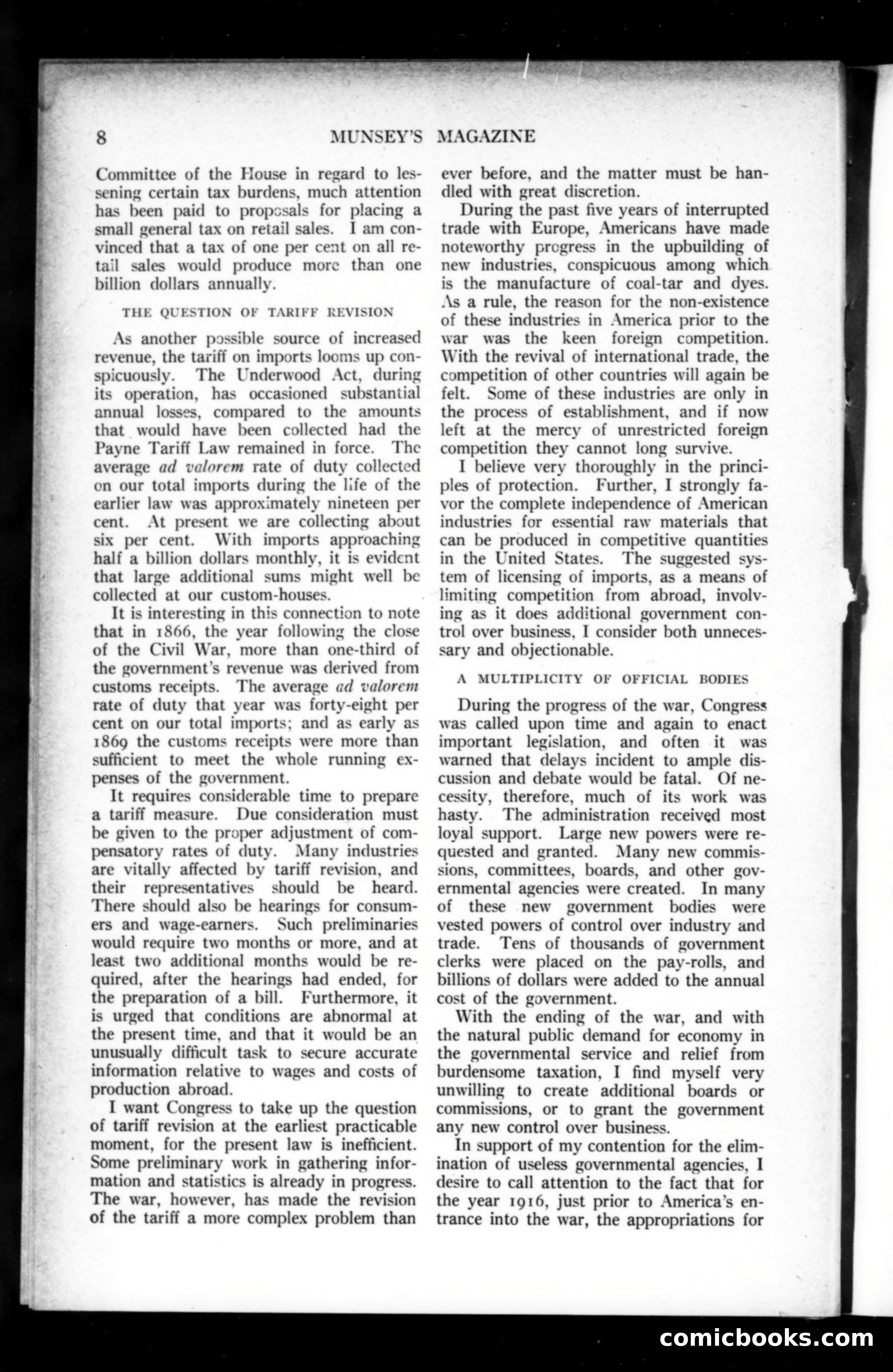 Munsey's Magazine, June 1920 — page 8 of 192