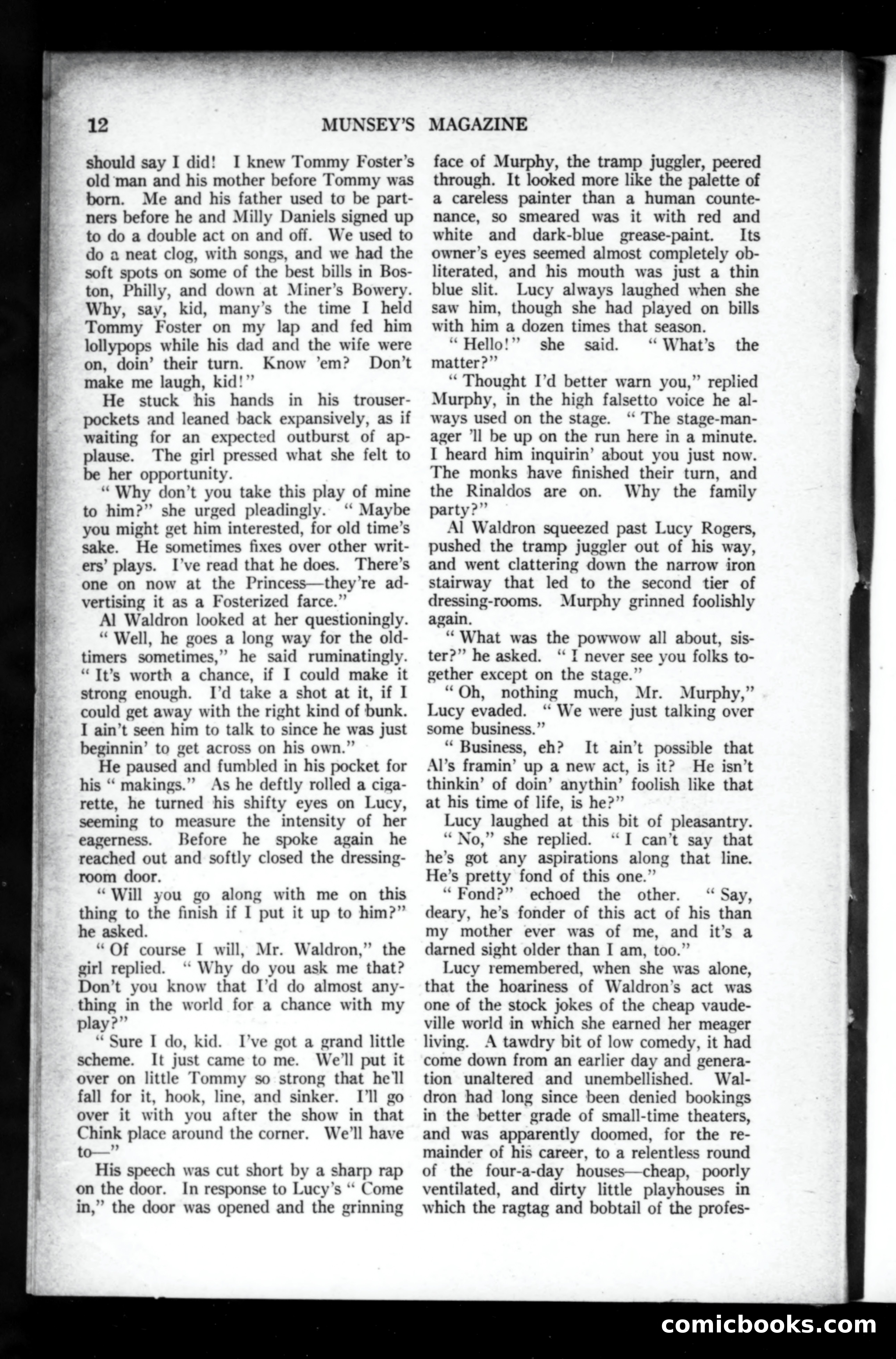 Munsey's Magazine, June 1920 — page 12 of 192