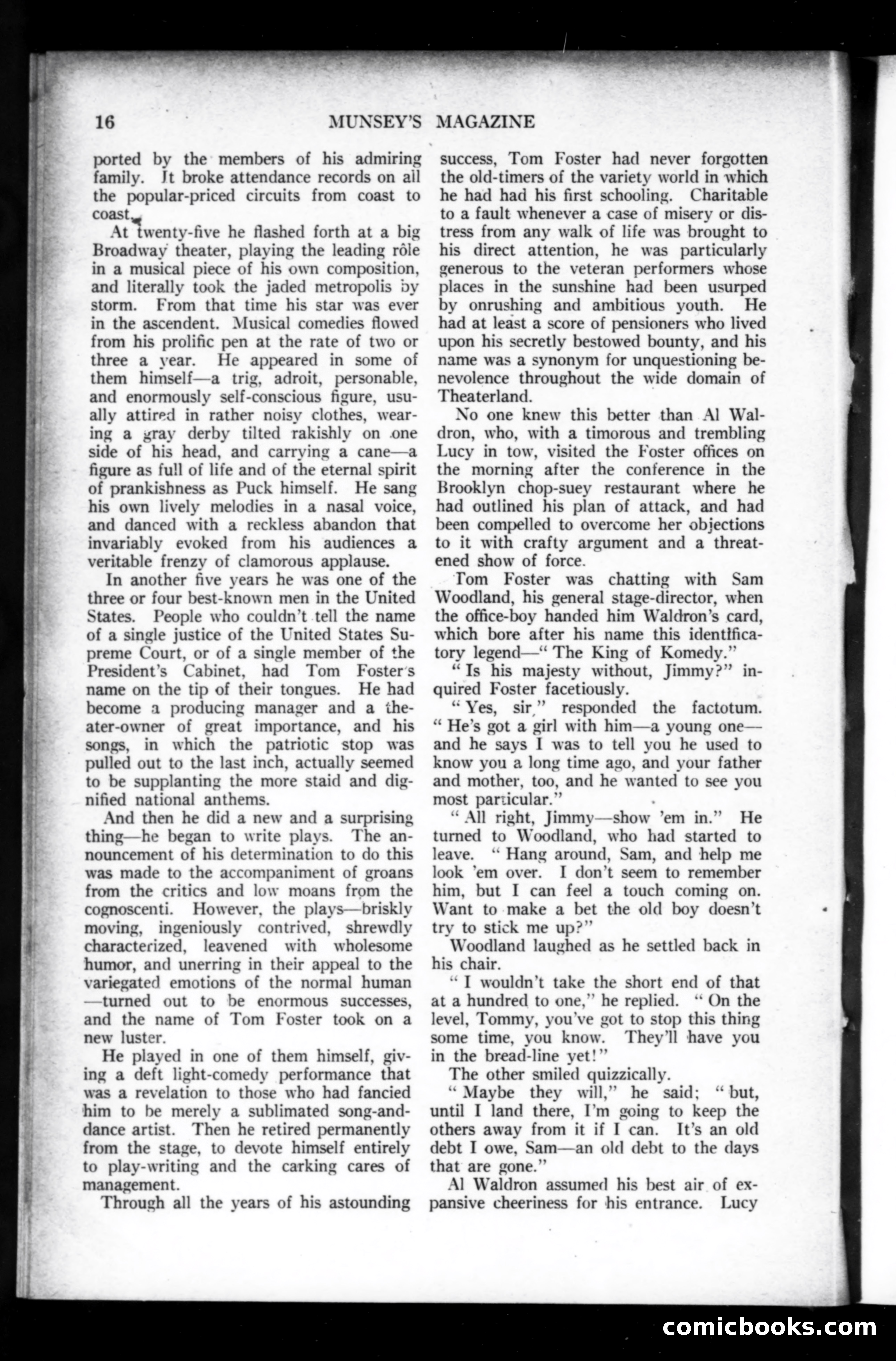 Munsey's Magazine, June 1920 — page 16 of 192