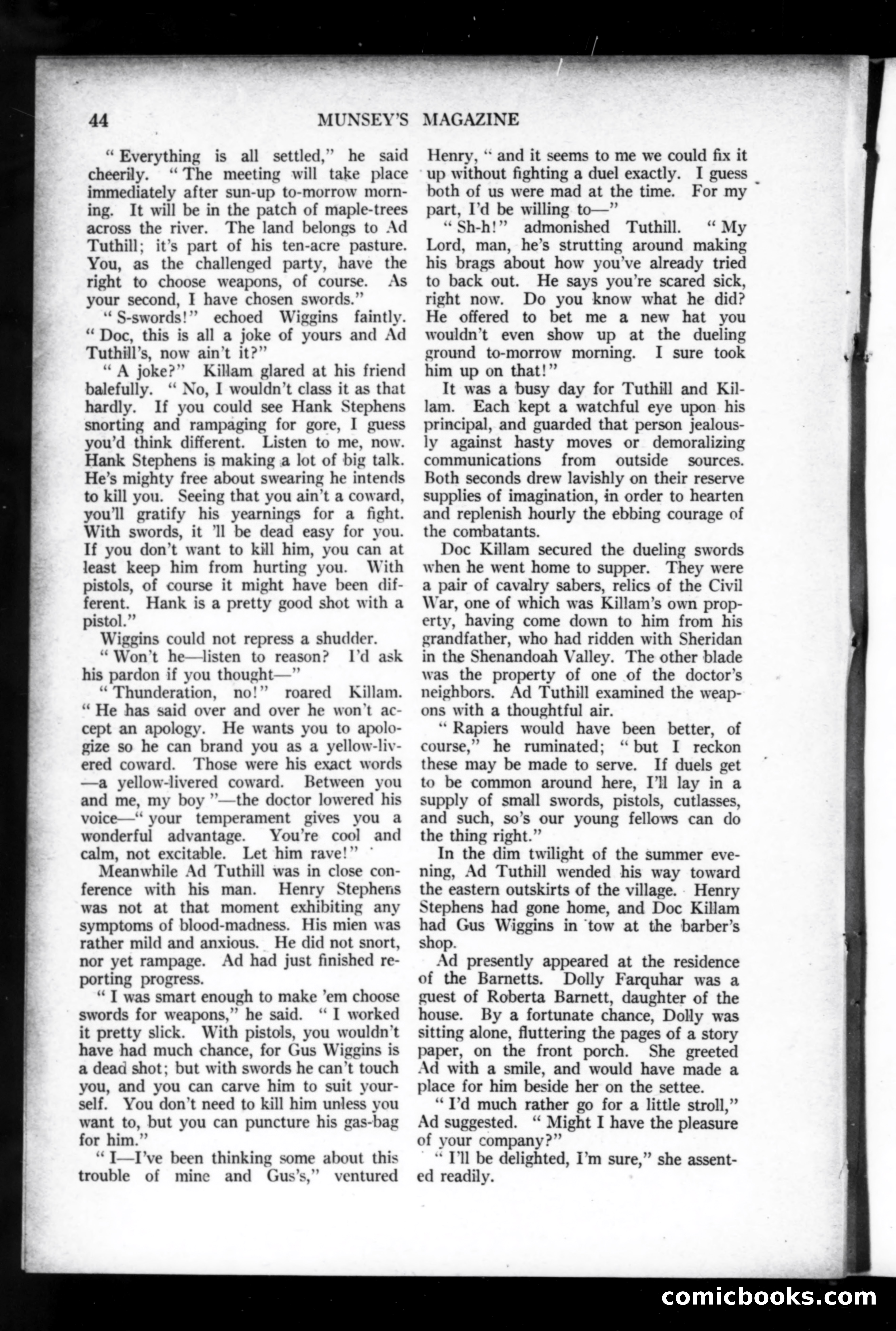 Munsey's Magazine, June 1920 — page 44 of 192