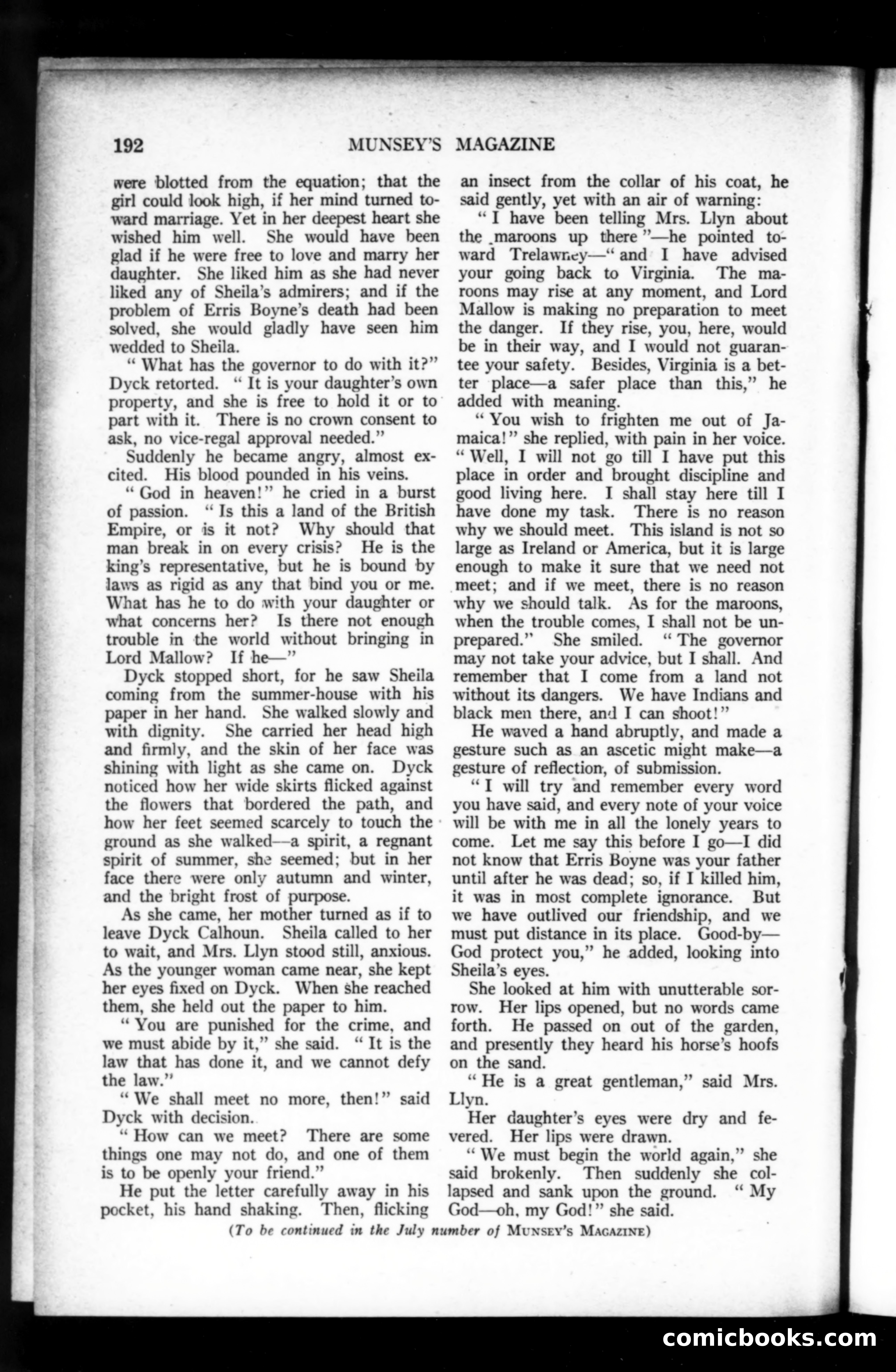 Munsey's Magazine, June 1920 — page 192 of 192