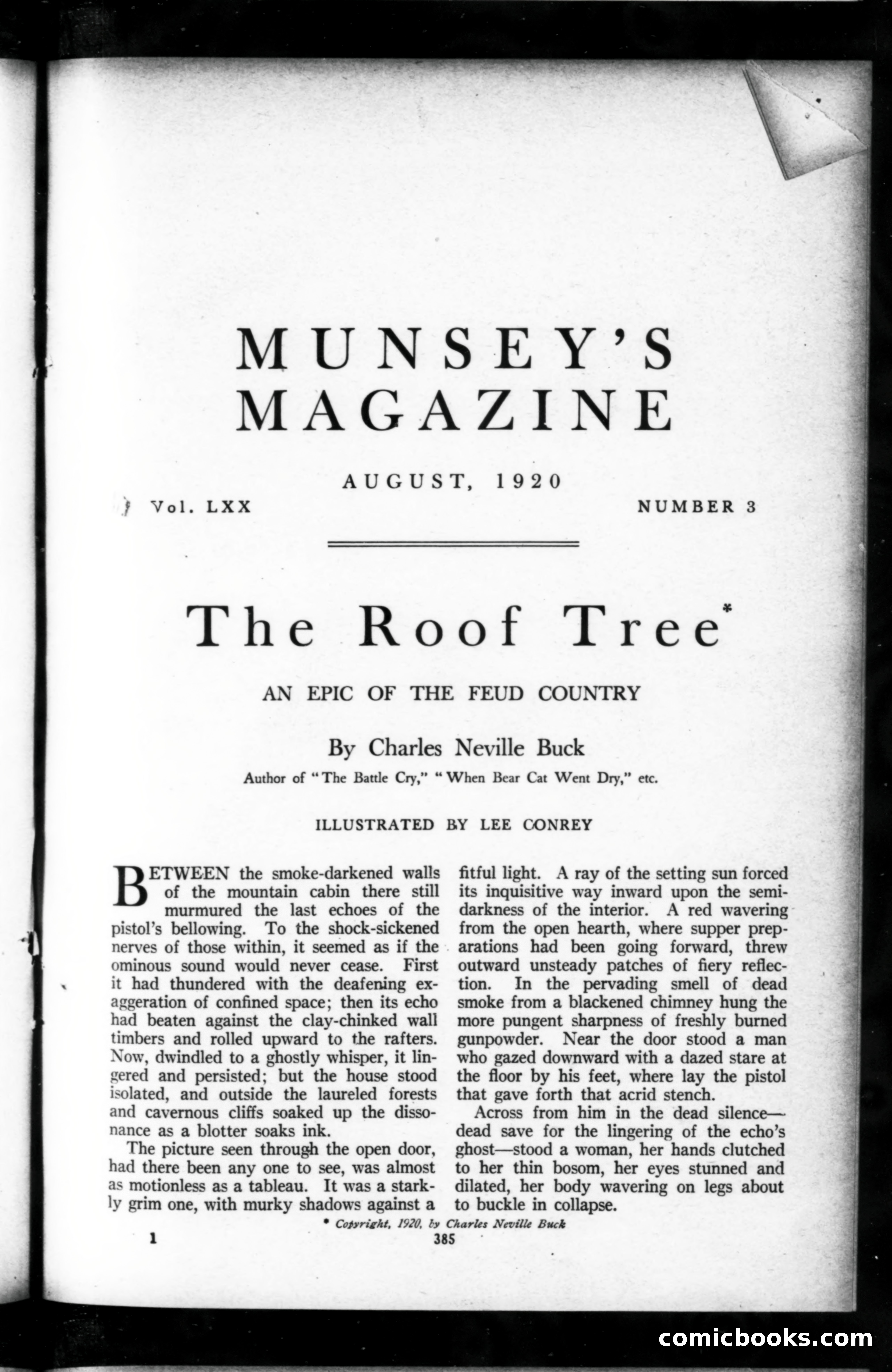 Munsey's Magazine, August 1920 — page 1 of 192