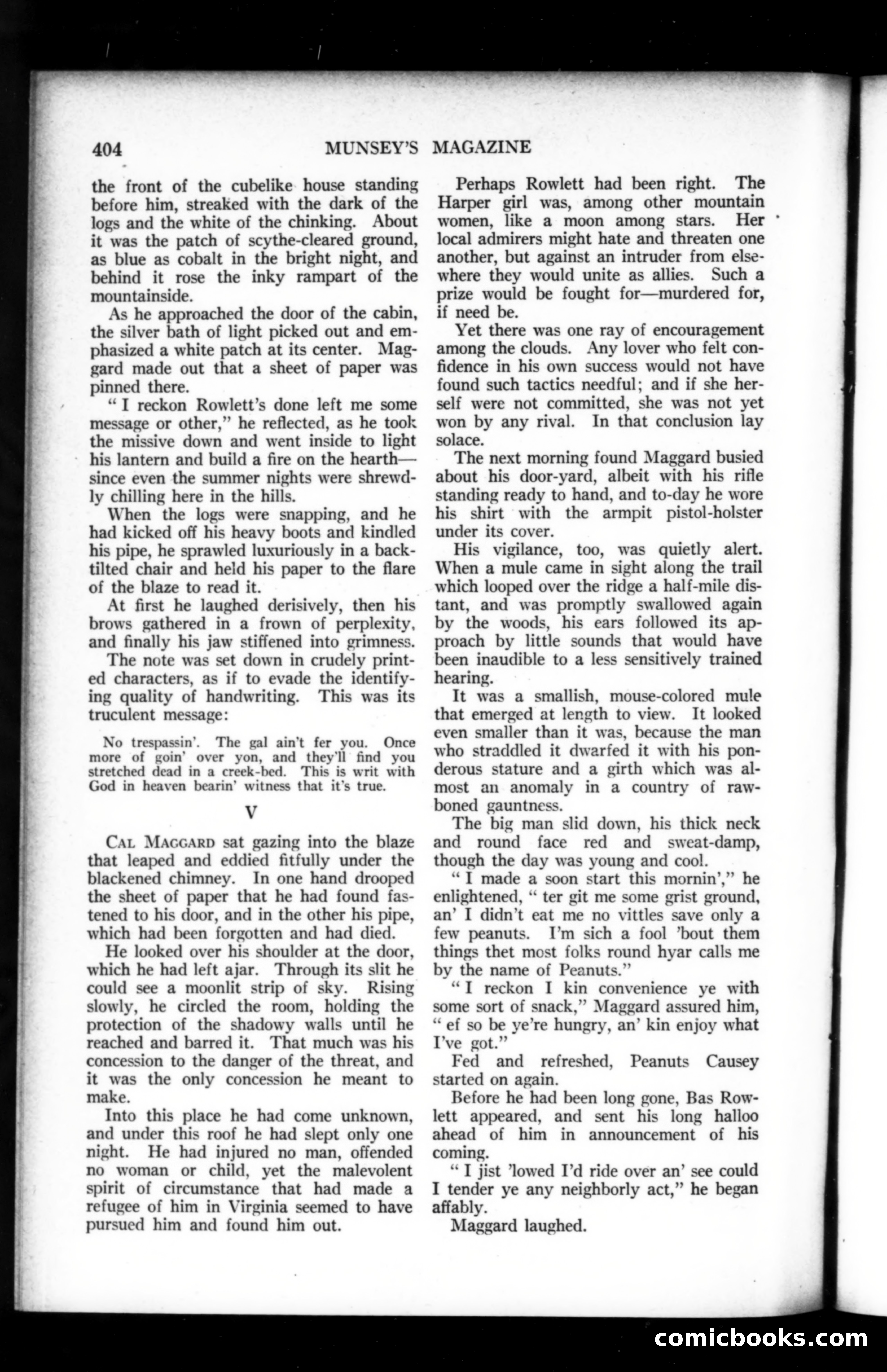 Munsey's Magazine, August 1920 — page 20 of 192