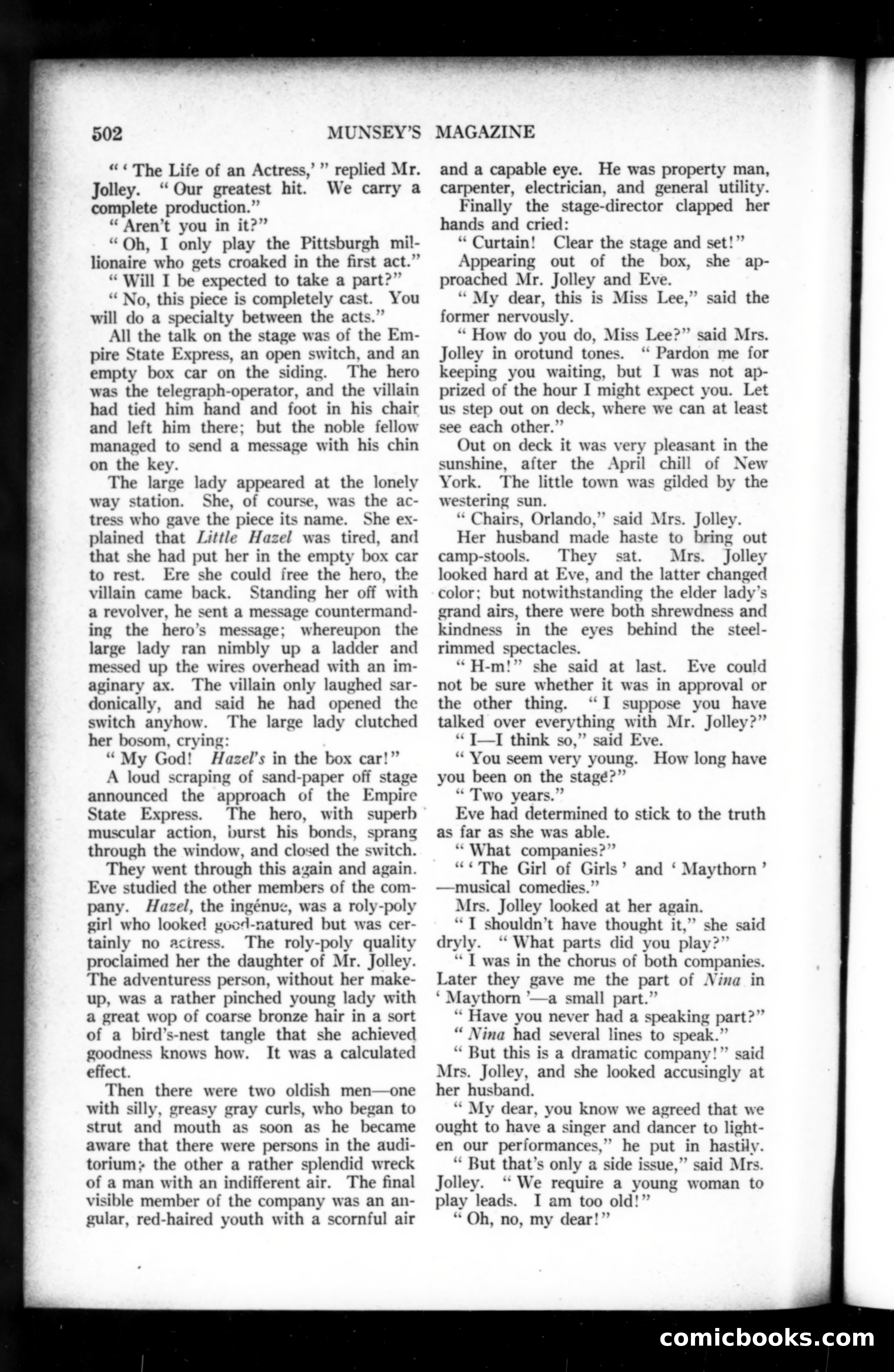 Munsey's Magazine, August 1920 — page 118 of 192