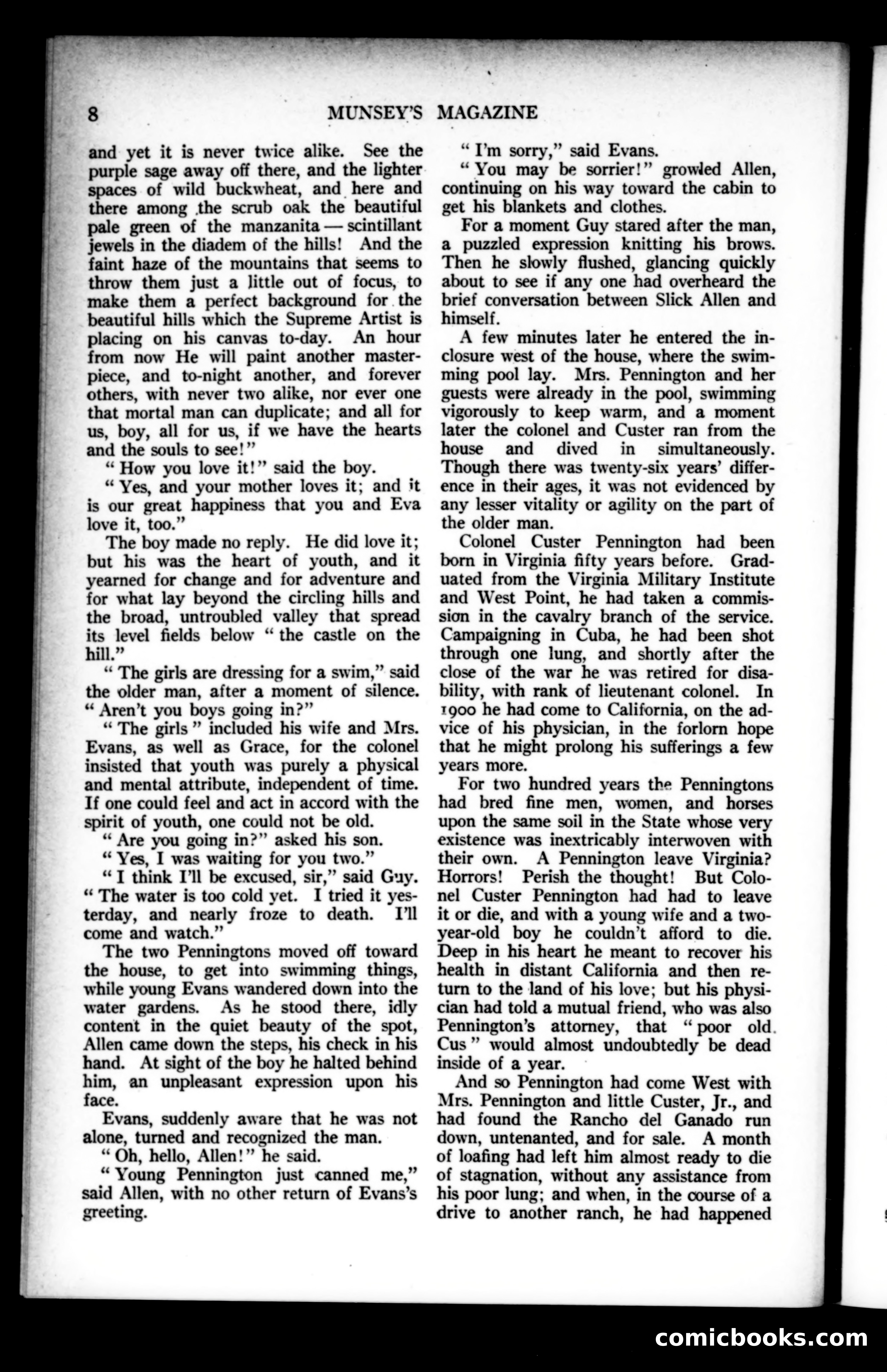 Munsey's Magazine, June 1922 — page 8 of 192