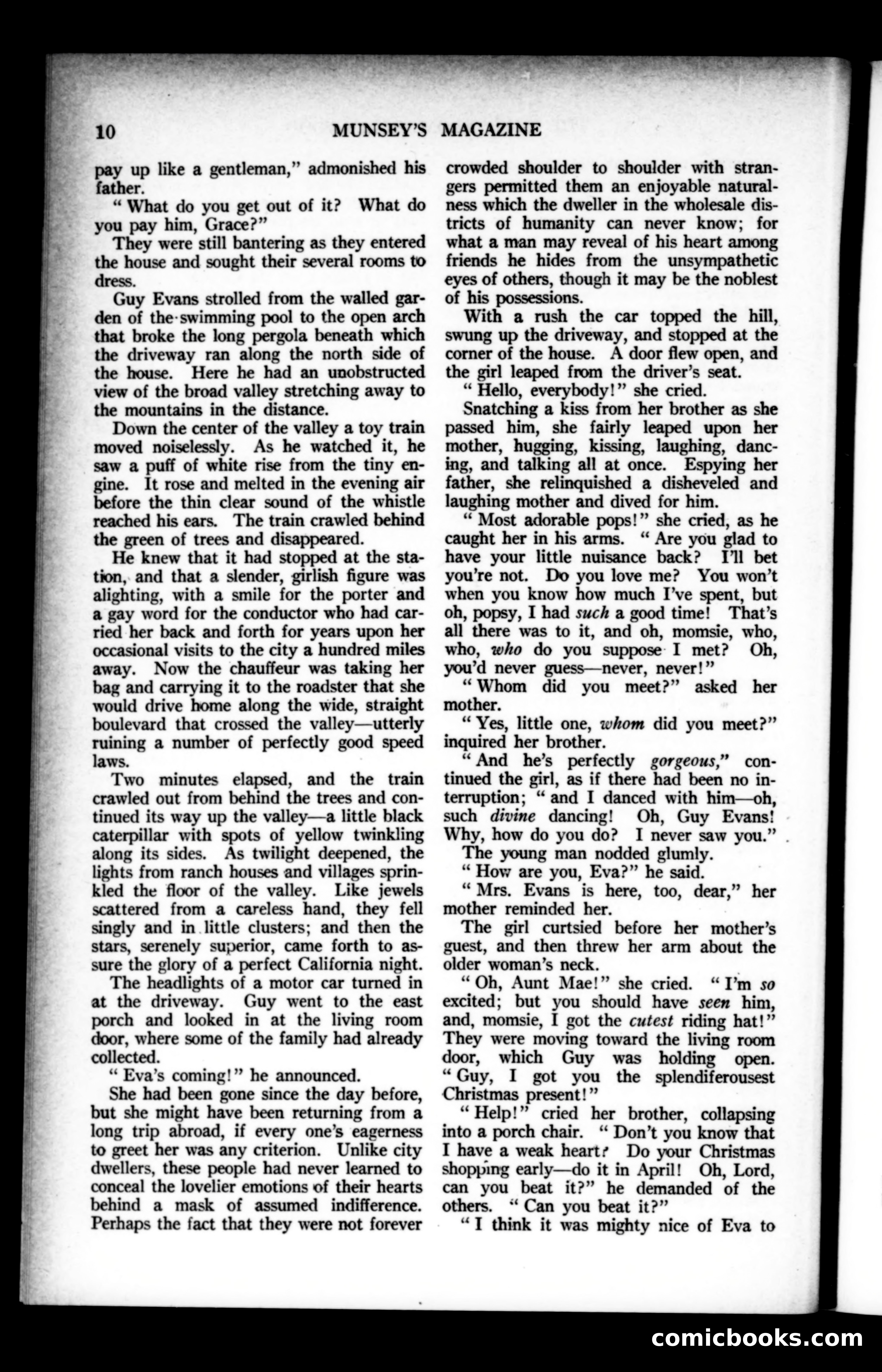 Munsey's Magazine, June 1922 — page 10 of 192