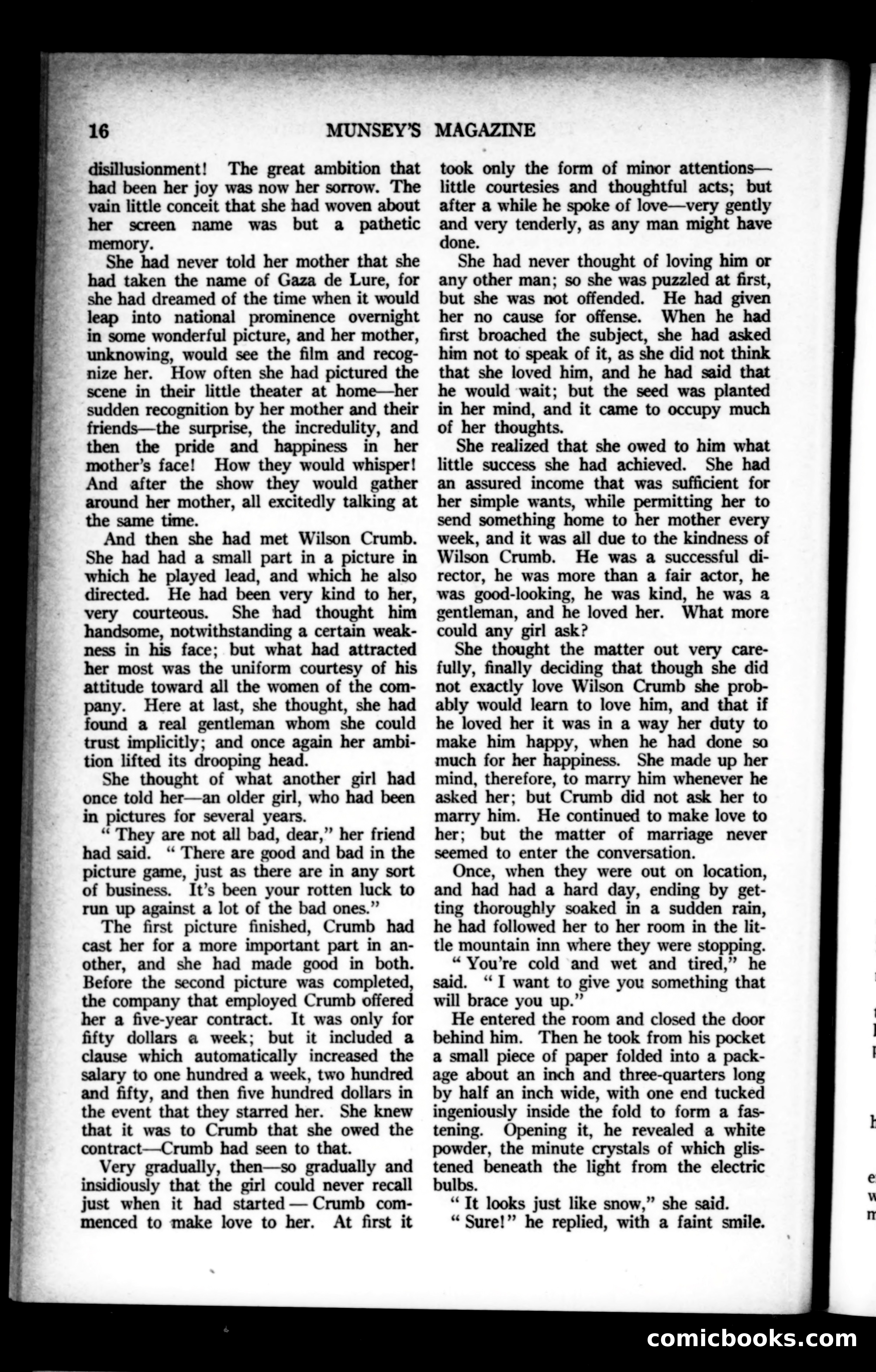 Munsey's Magazine, June 1922 — page 16 of 192