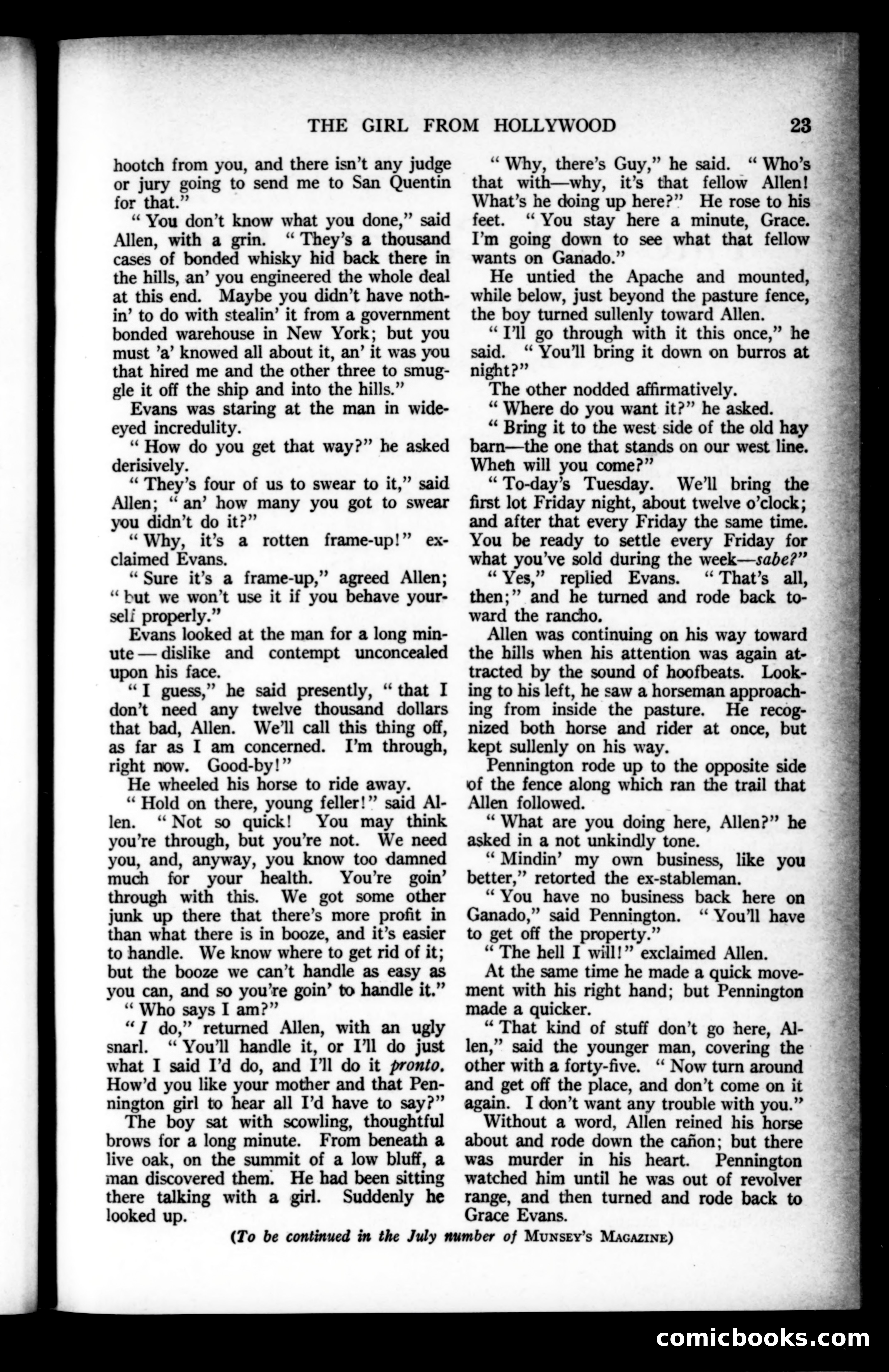 Munsey's Magazine, June 1922 — page 23 of 192