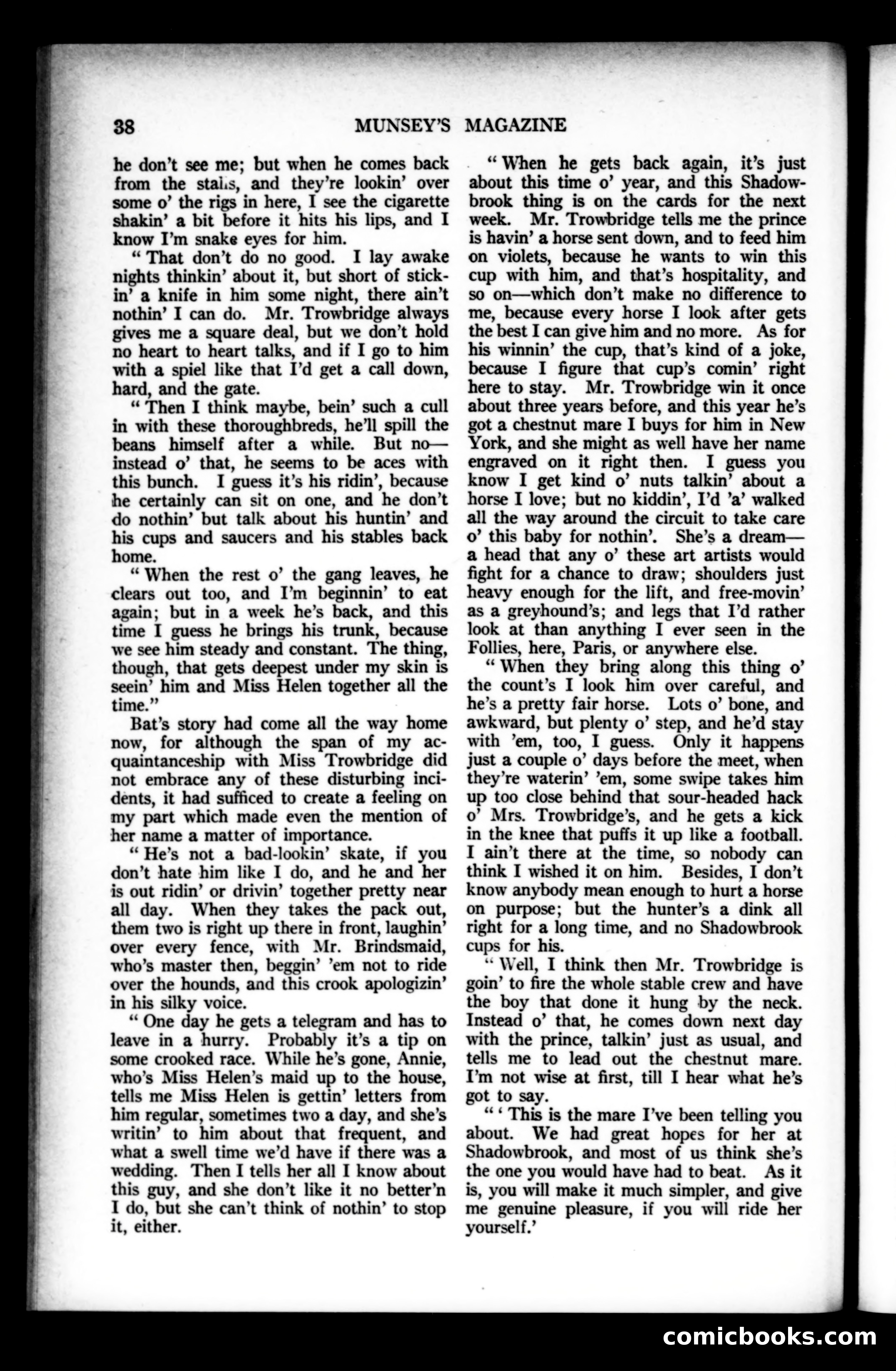 Munsey's Magazine, June 1922 — page 38 of 192