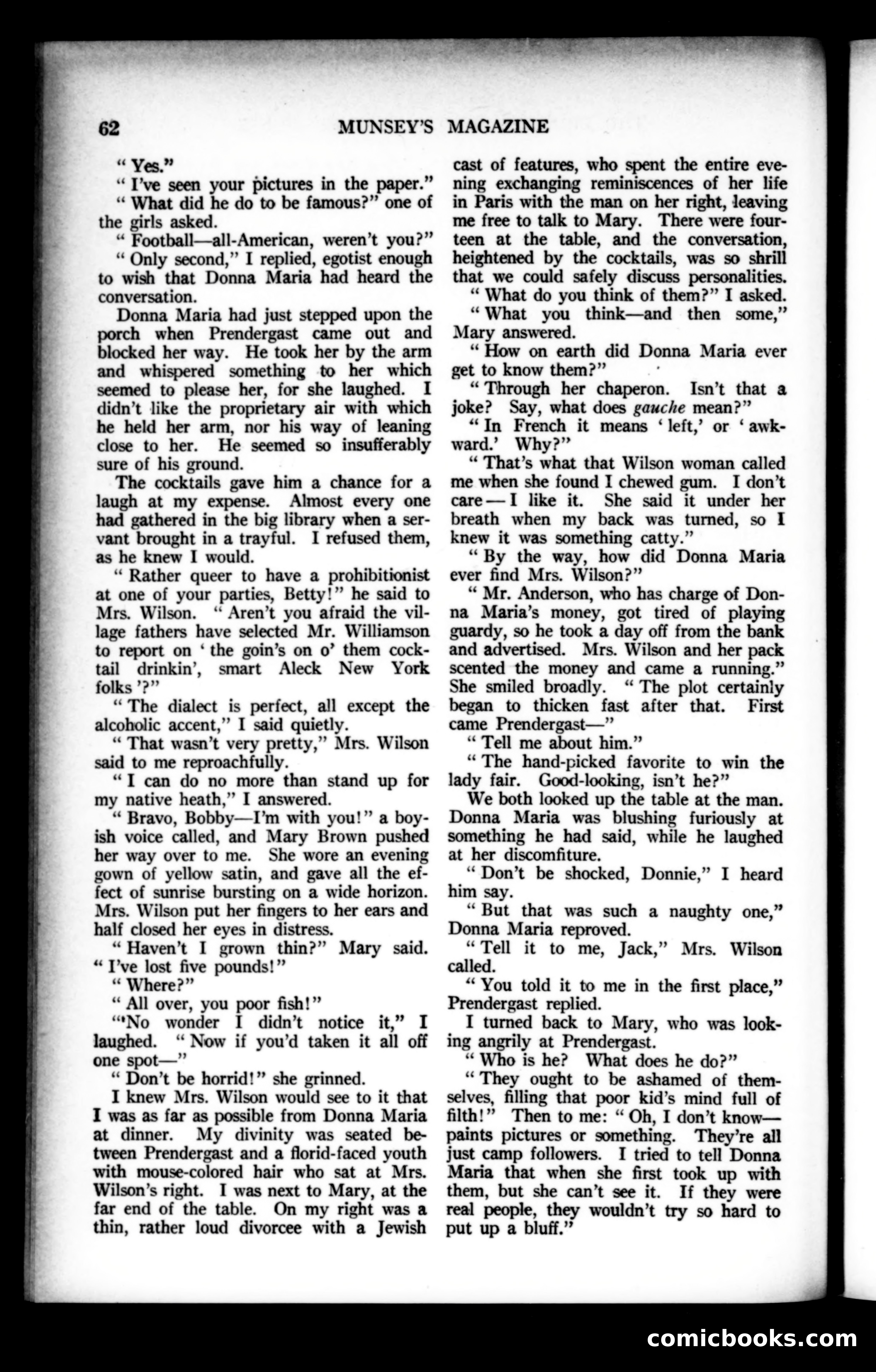 Munsey's Magazine, June 1922 — page 62 of 192