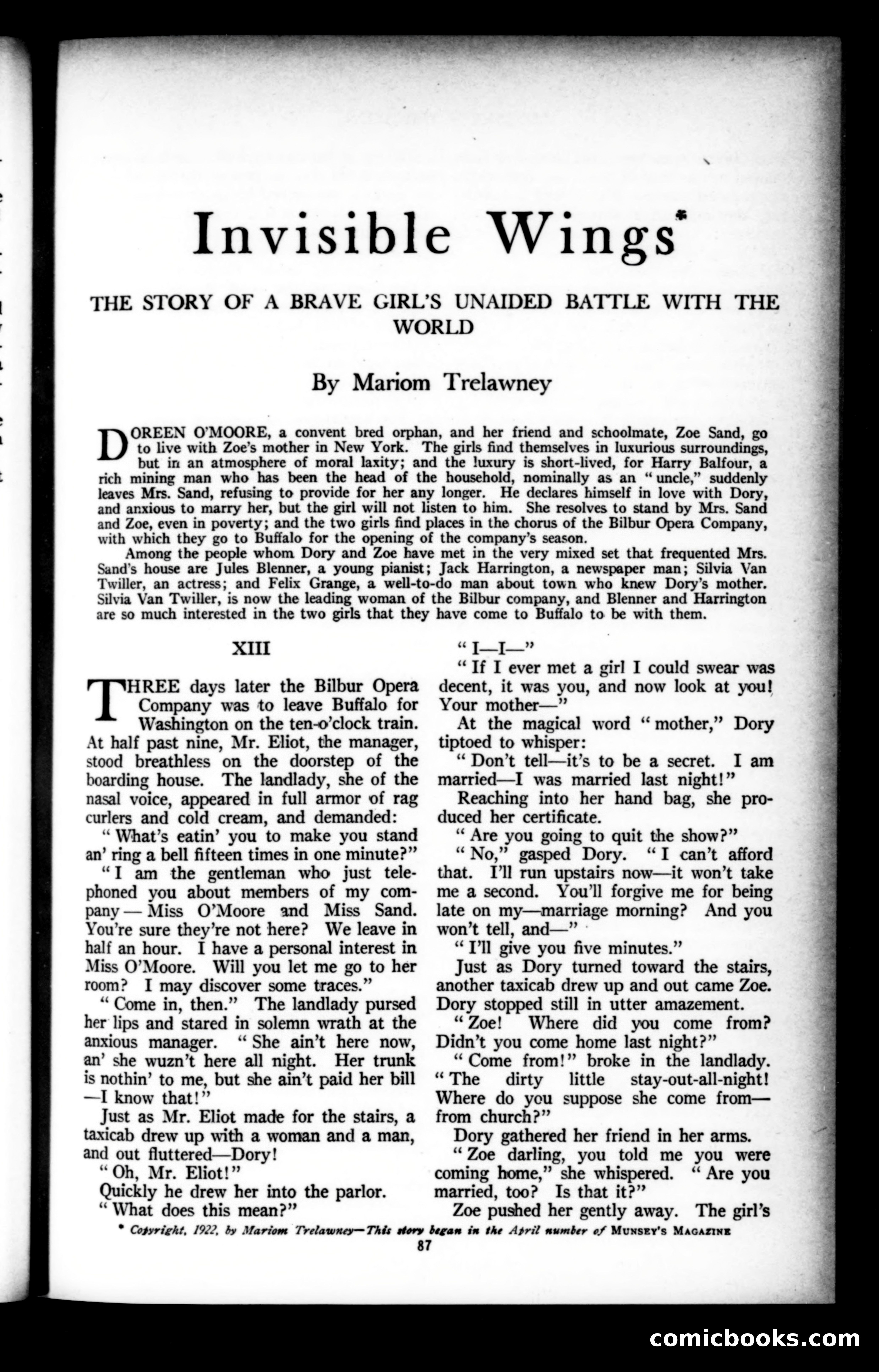 Munsey's Magazine, June 1922 — page 87 of 192