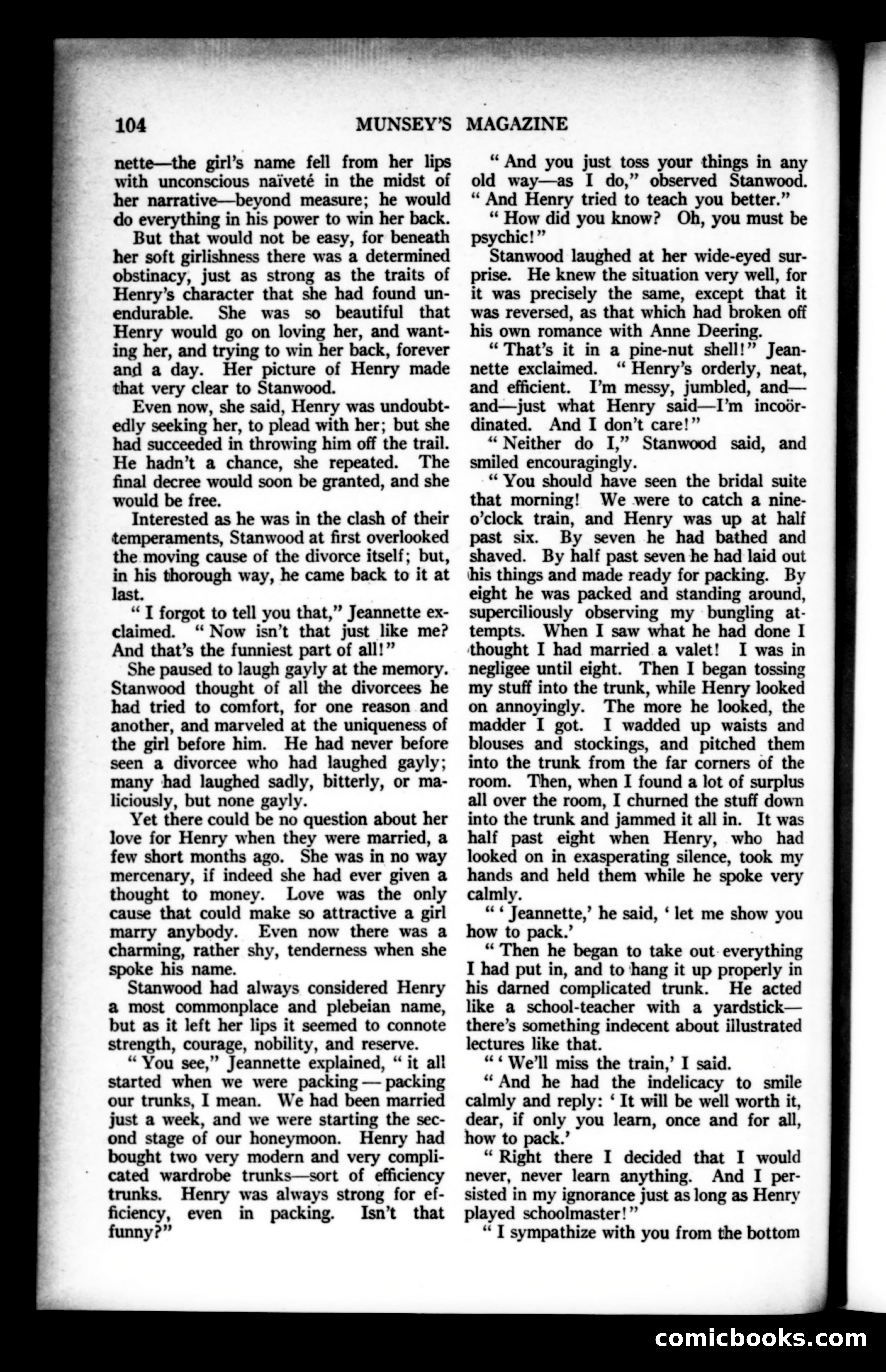 Munsey's Magazine, June 1922 — page 104 of 192