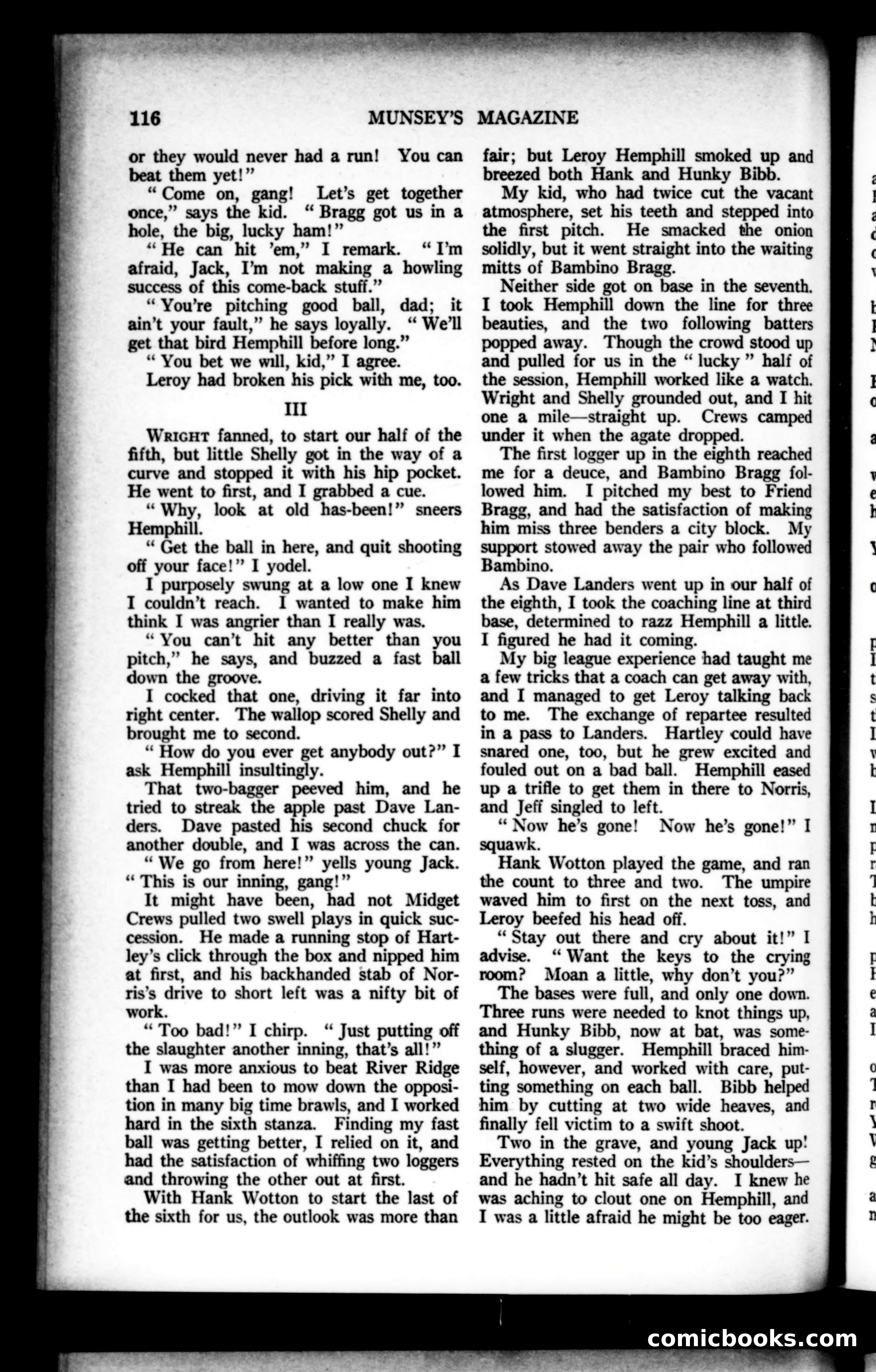 Munsey's Magazine, June 1922 — page 116 of 192