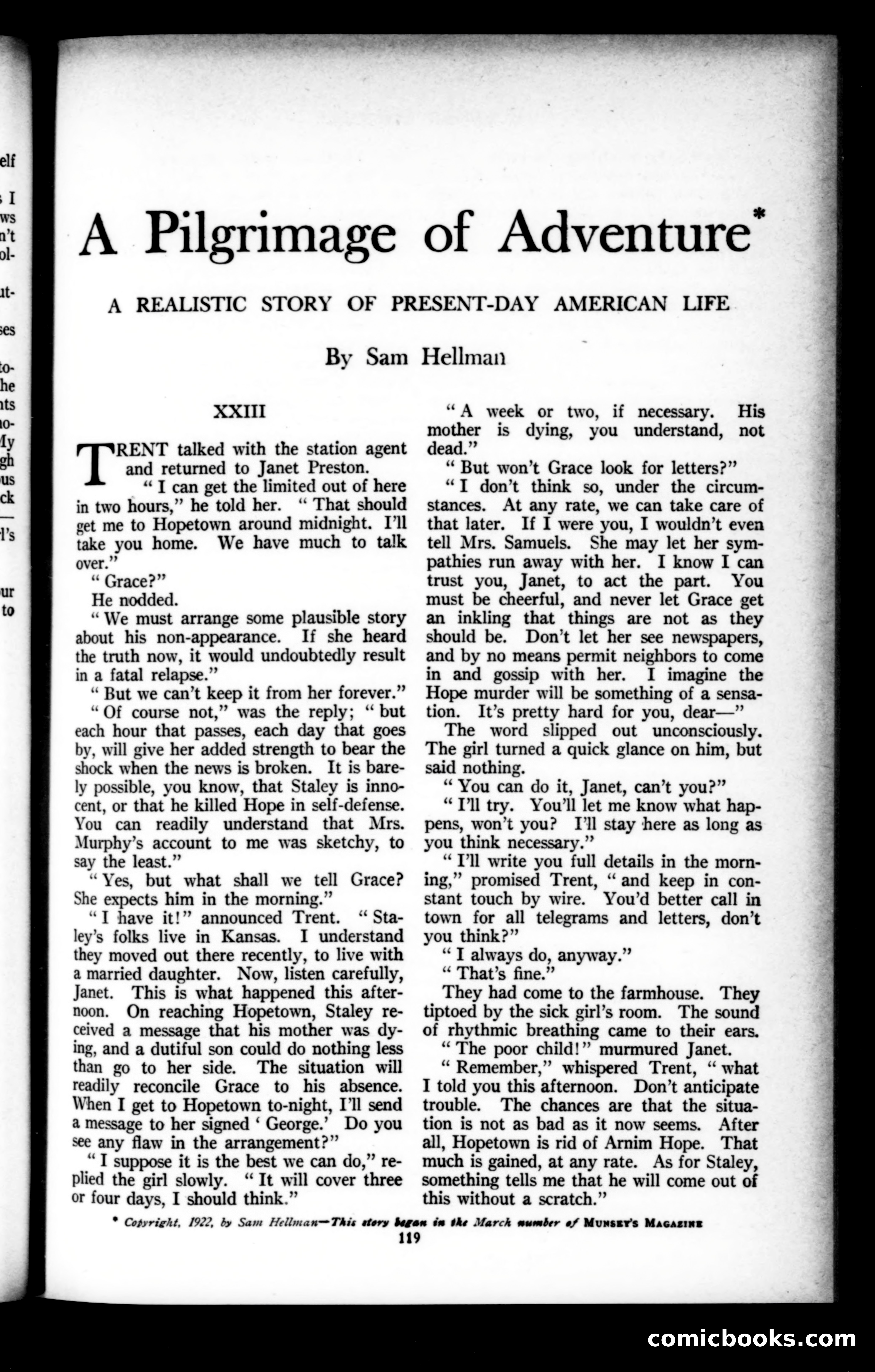 Munsey's Magazine, June 1922 — page 119 of 192