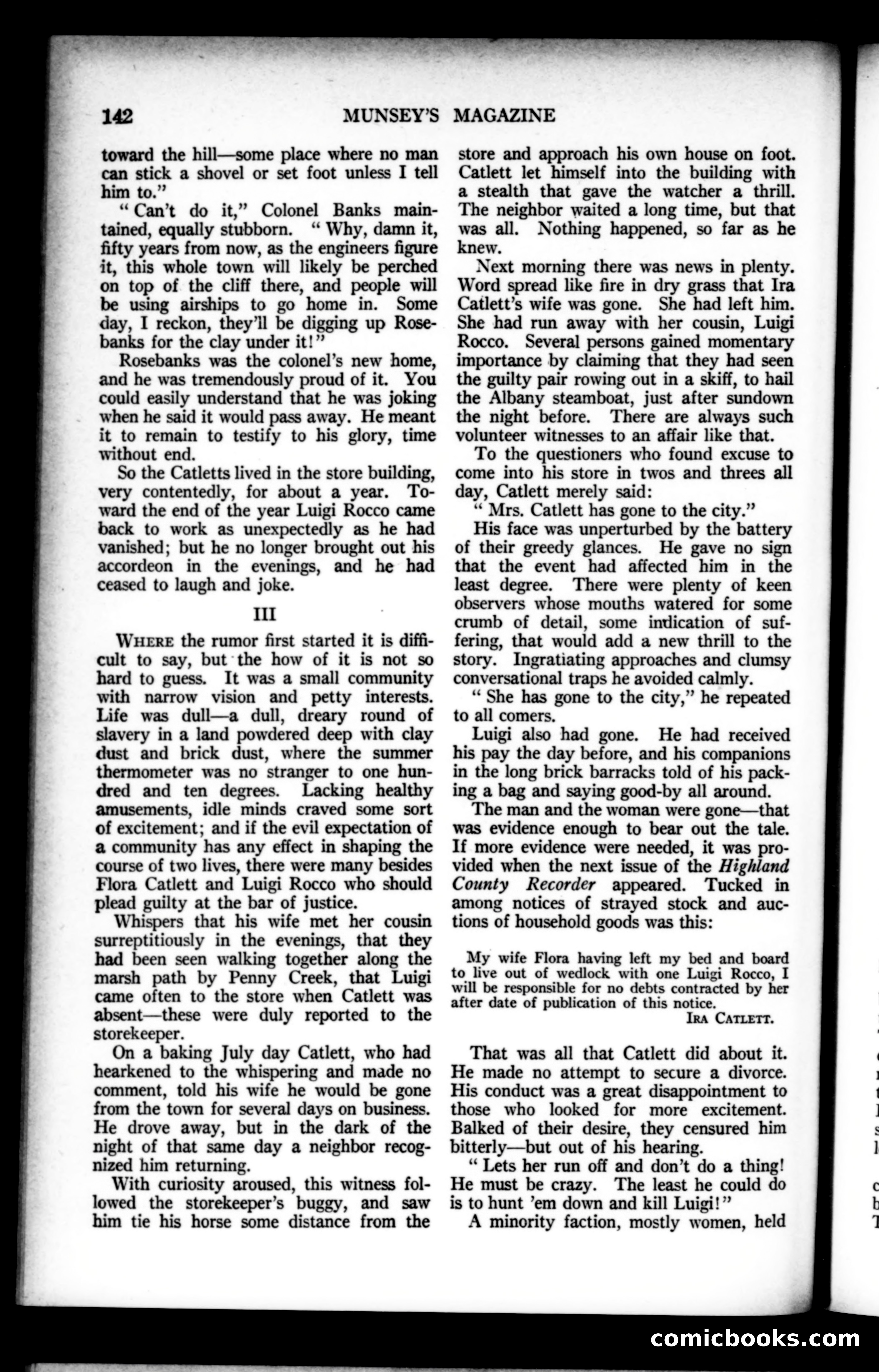 Munsey's Magazine, June 1922 — page 142 of 192
