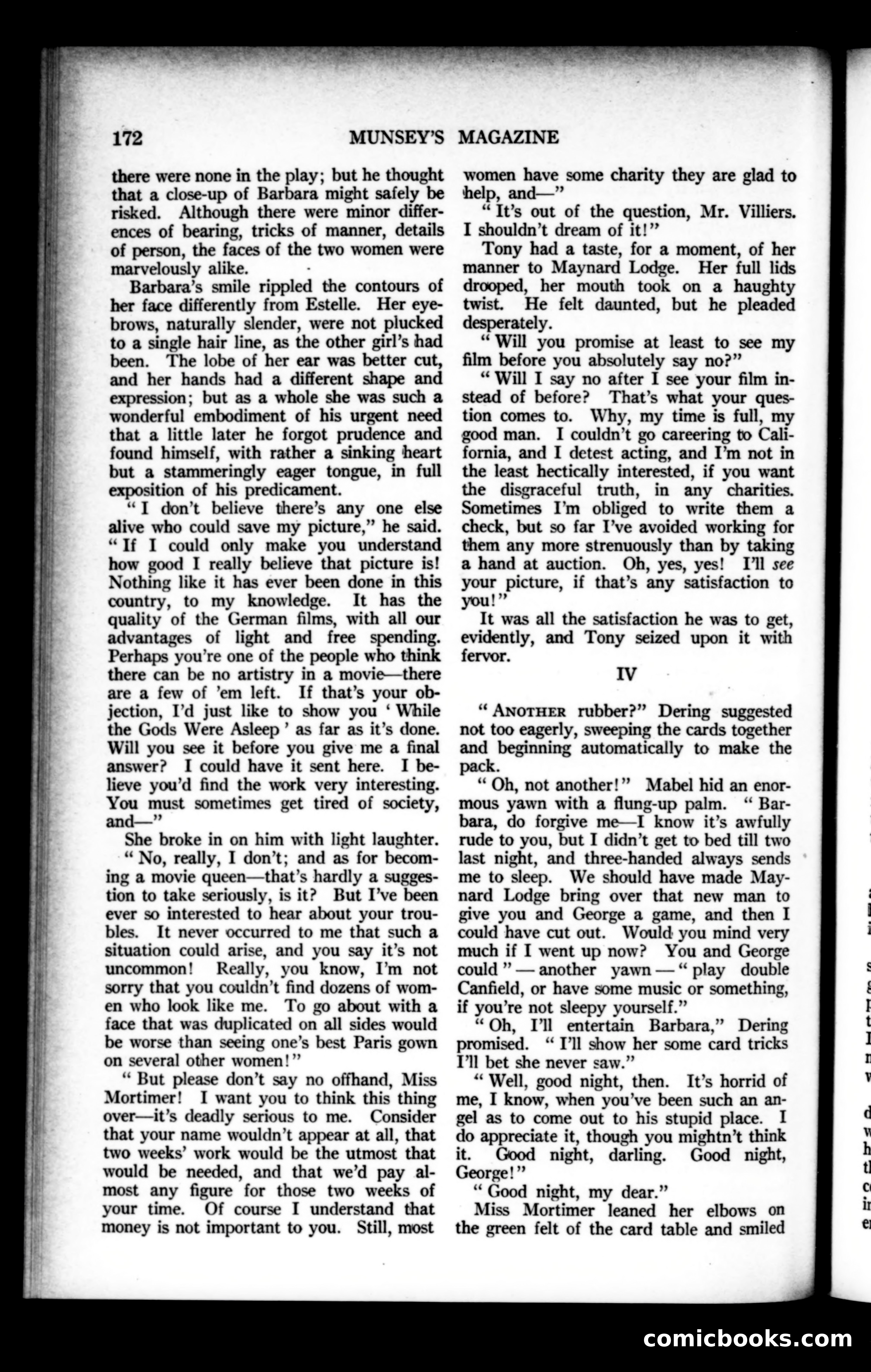 Munsey's Magazine, June 1922 — page 172 of 192