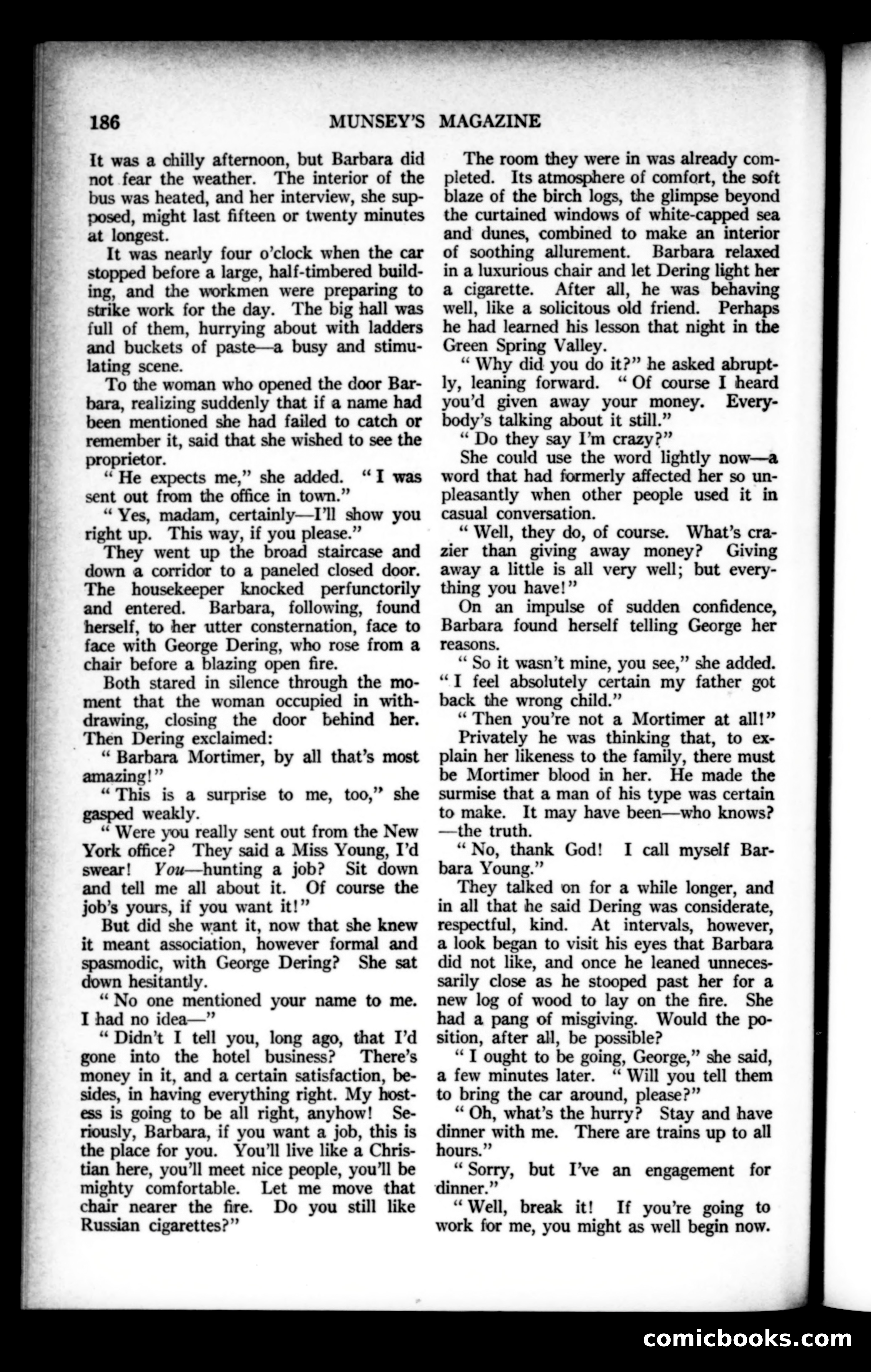 Munsey's Magazine, June 1922 — page 186 of 192