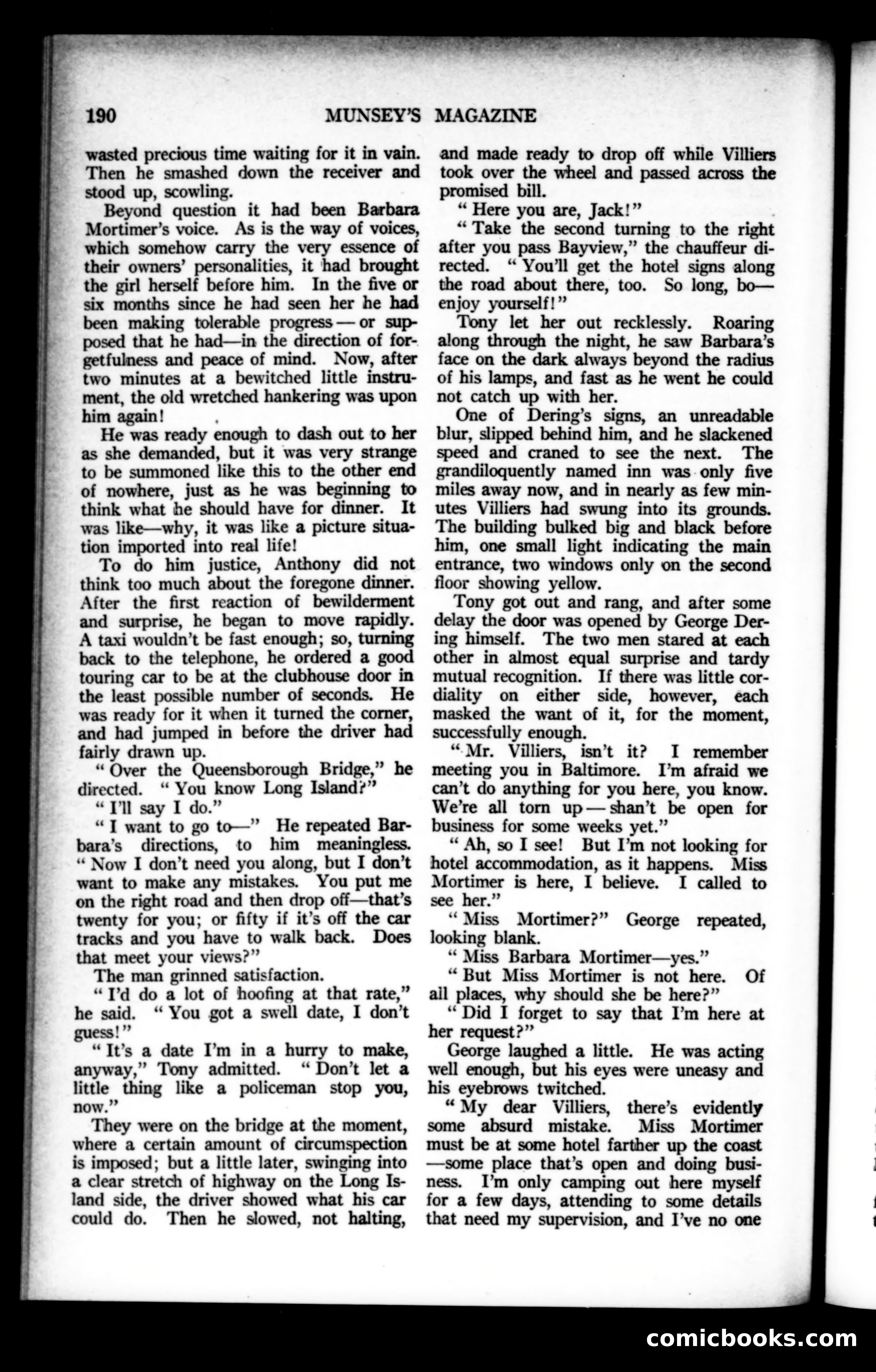 Munsey's Magazine, June 1922 — page 190 of 192
