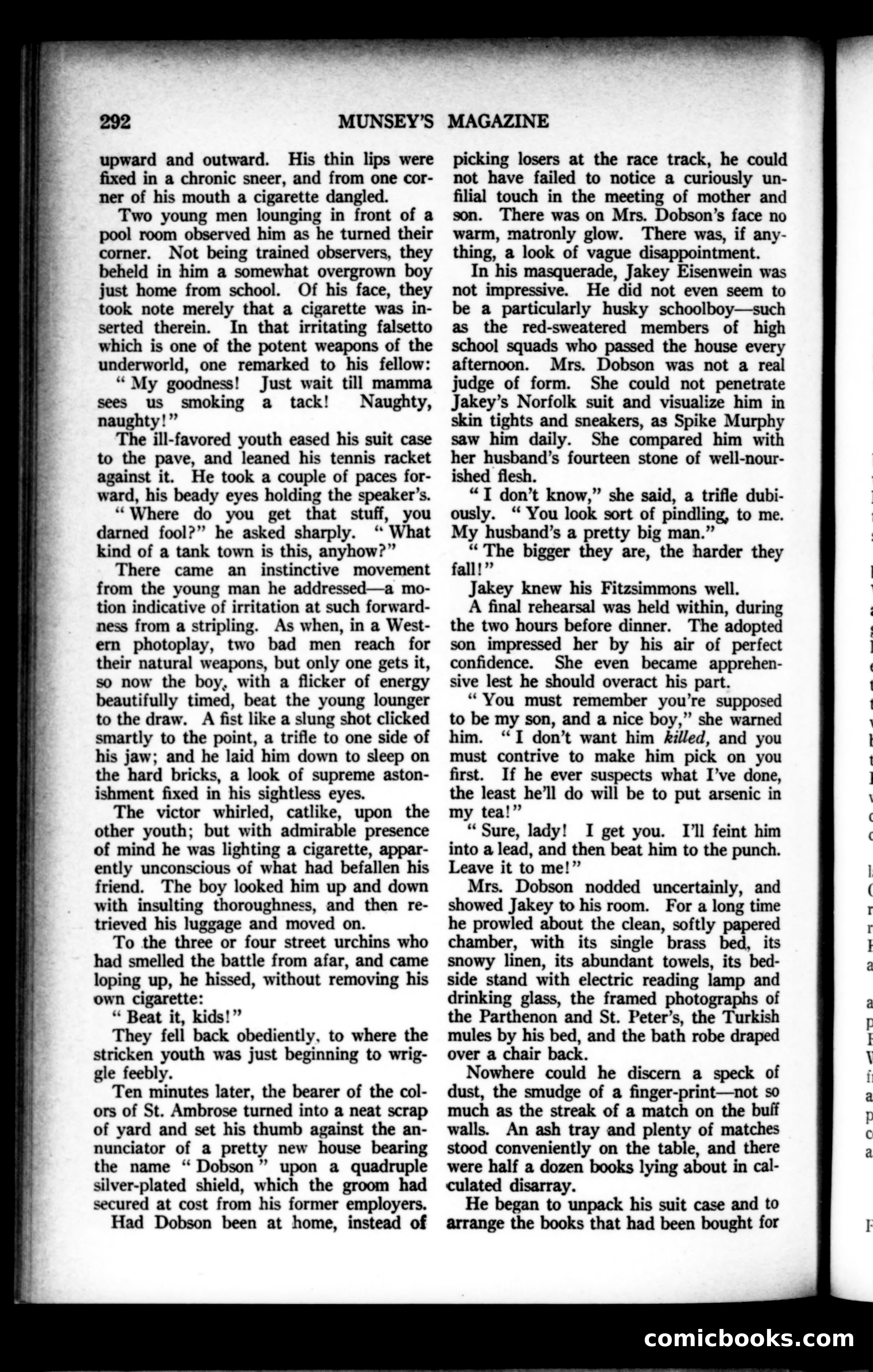 Munsey's Magazine, July 1922 — page 100 of 192