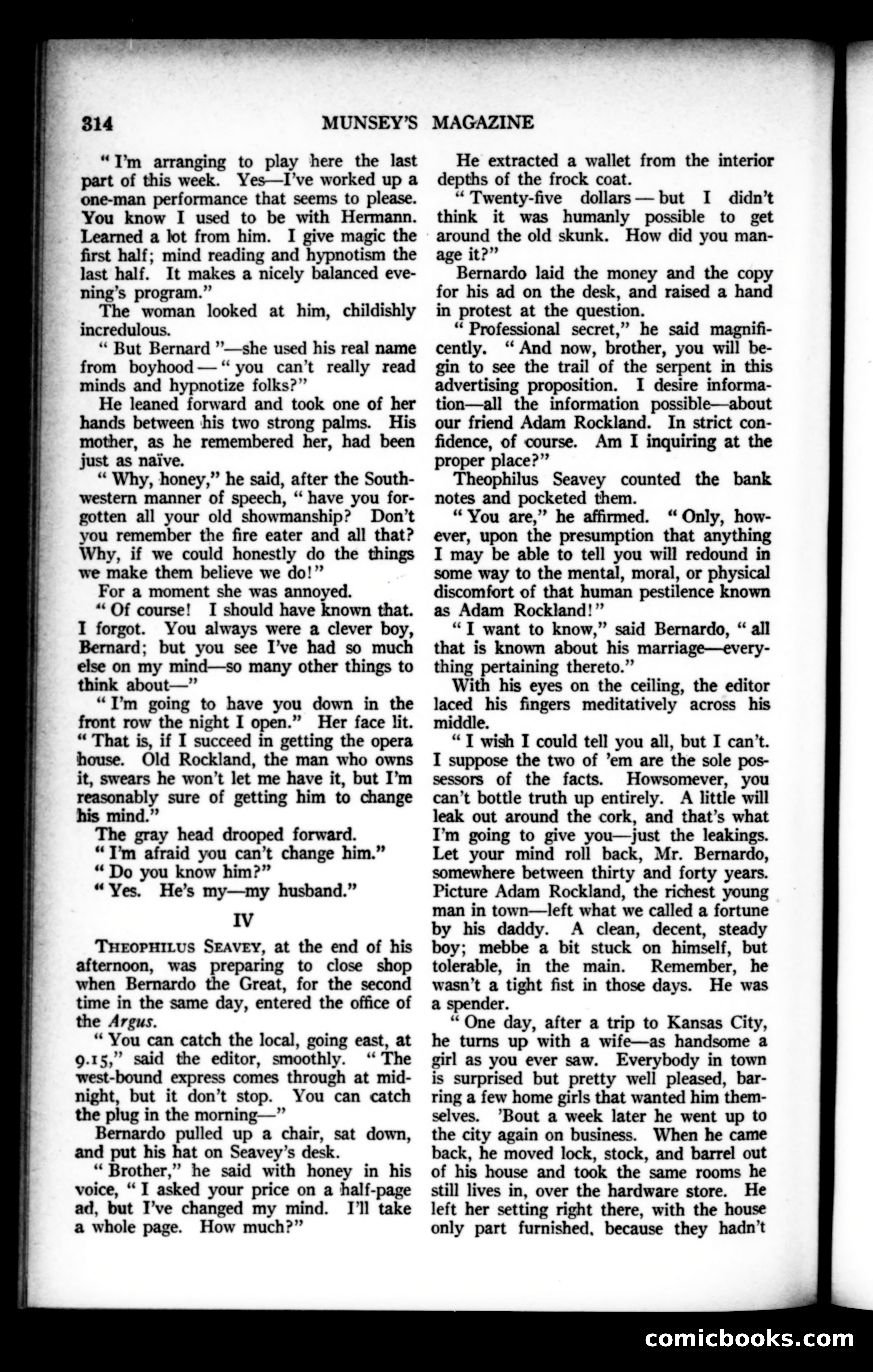 Munsey's Magazine, July 1922 — page 122 of 192