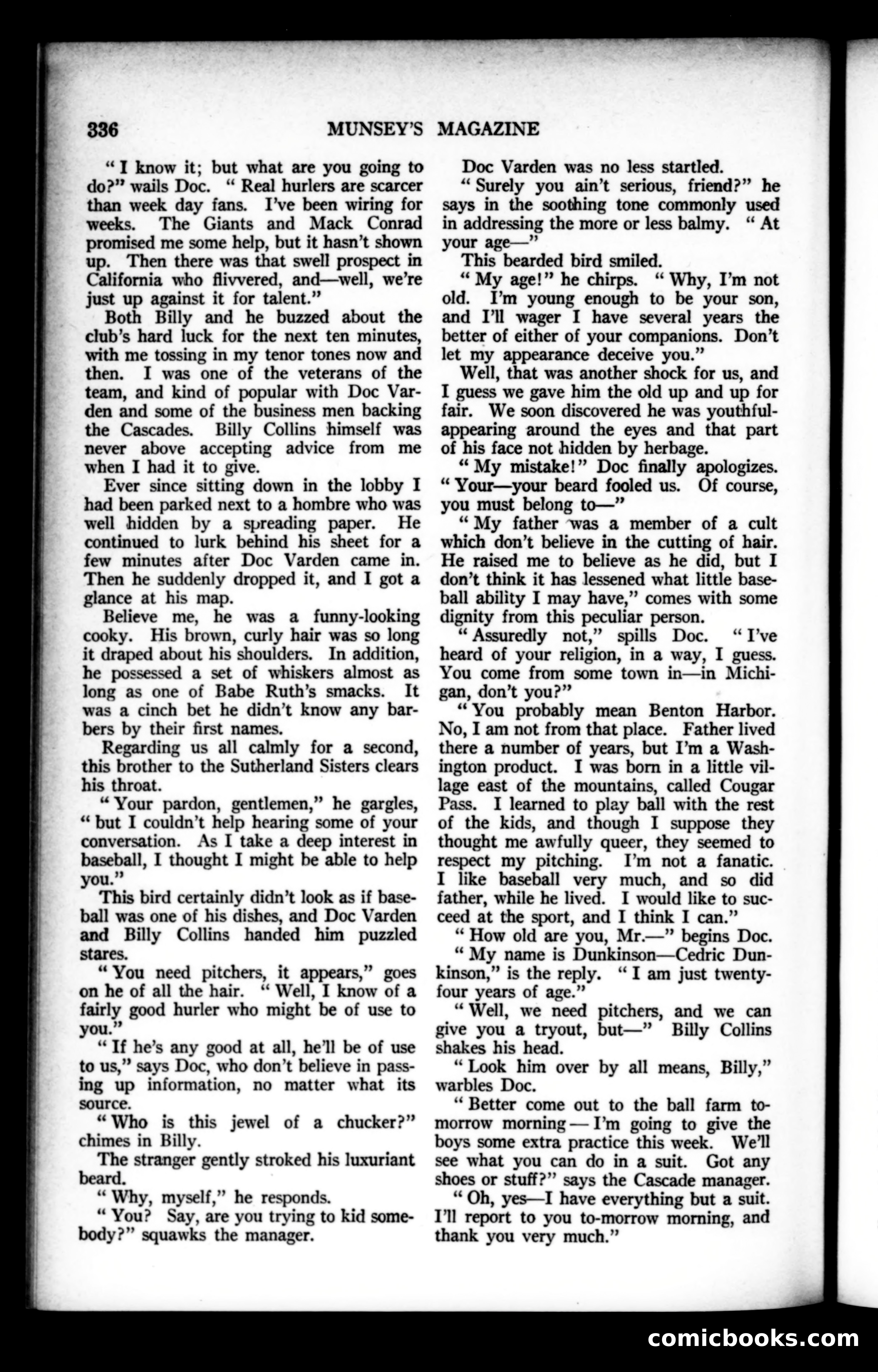 Munsey's Magazine, July 1922 — page 144 of 192