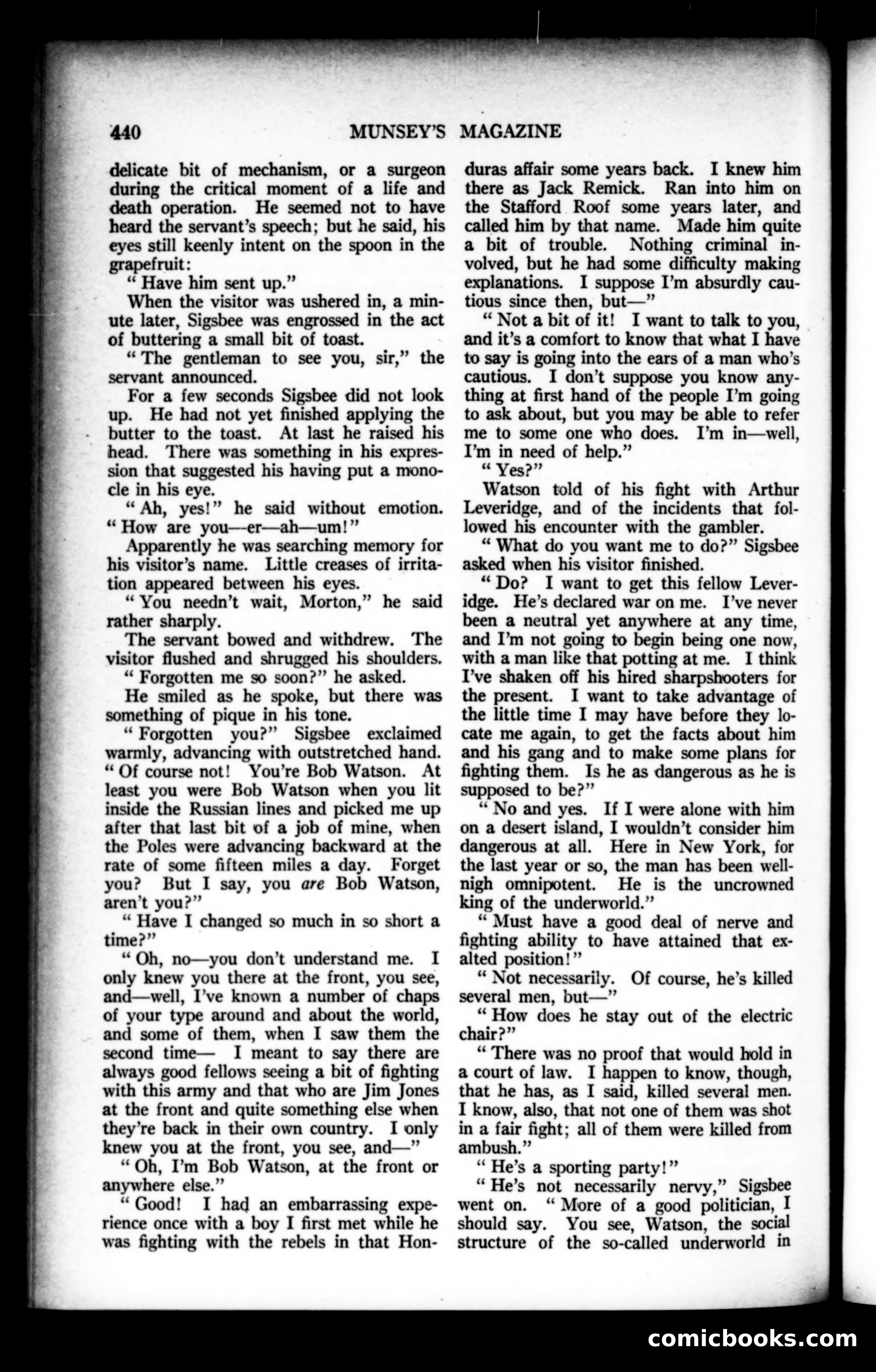 Munsey's Magazine, August 1922 — page 56 of 192