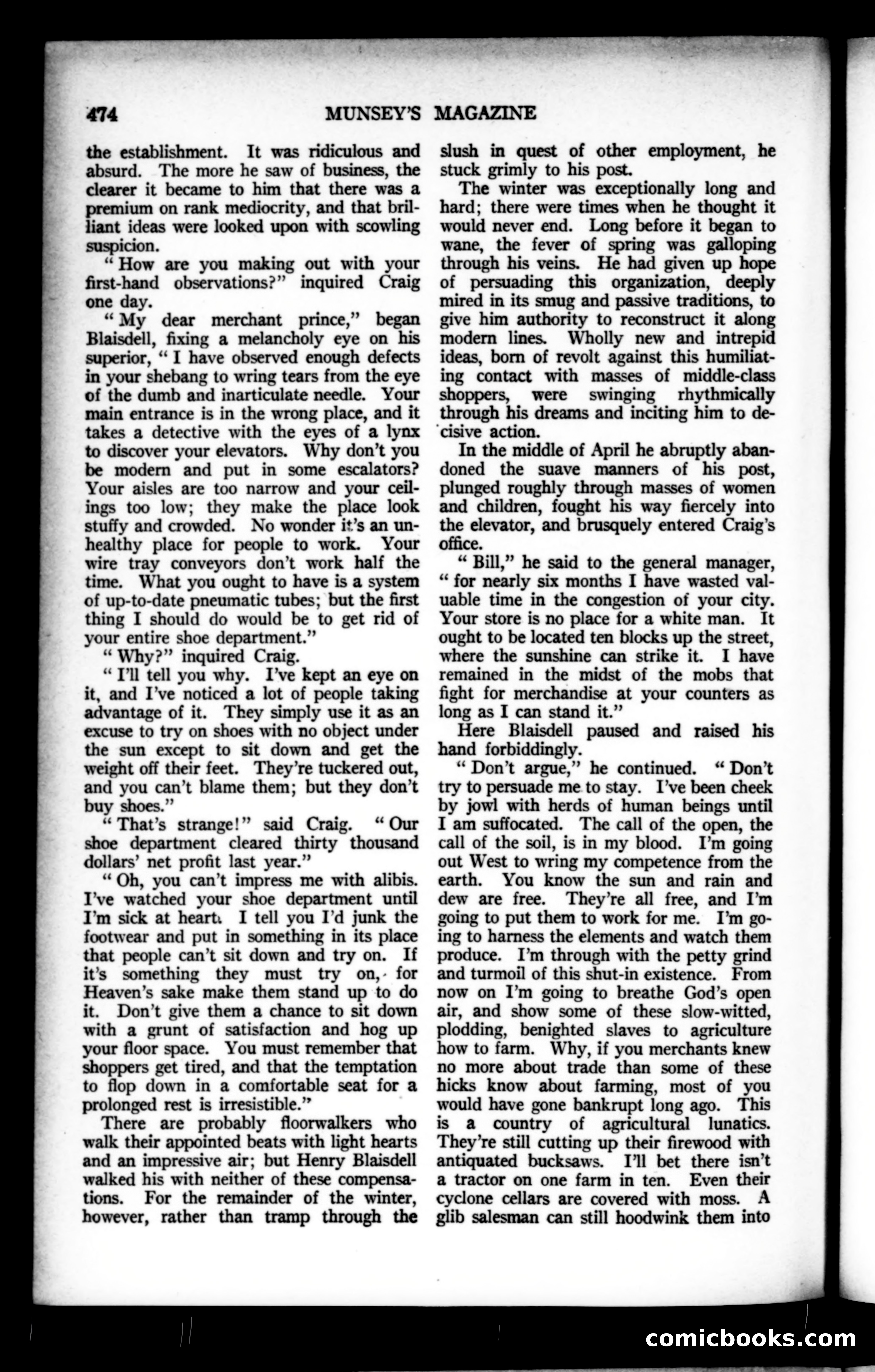 Munsey's Magazine, August 1922 — page 90 of 192