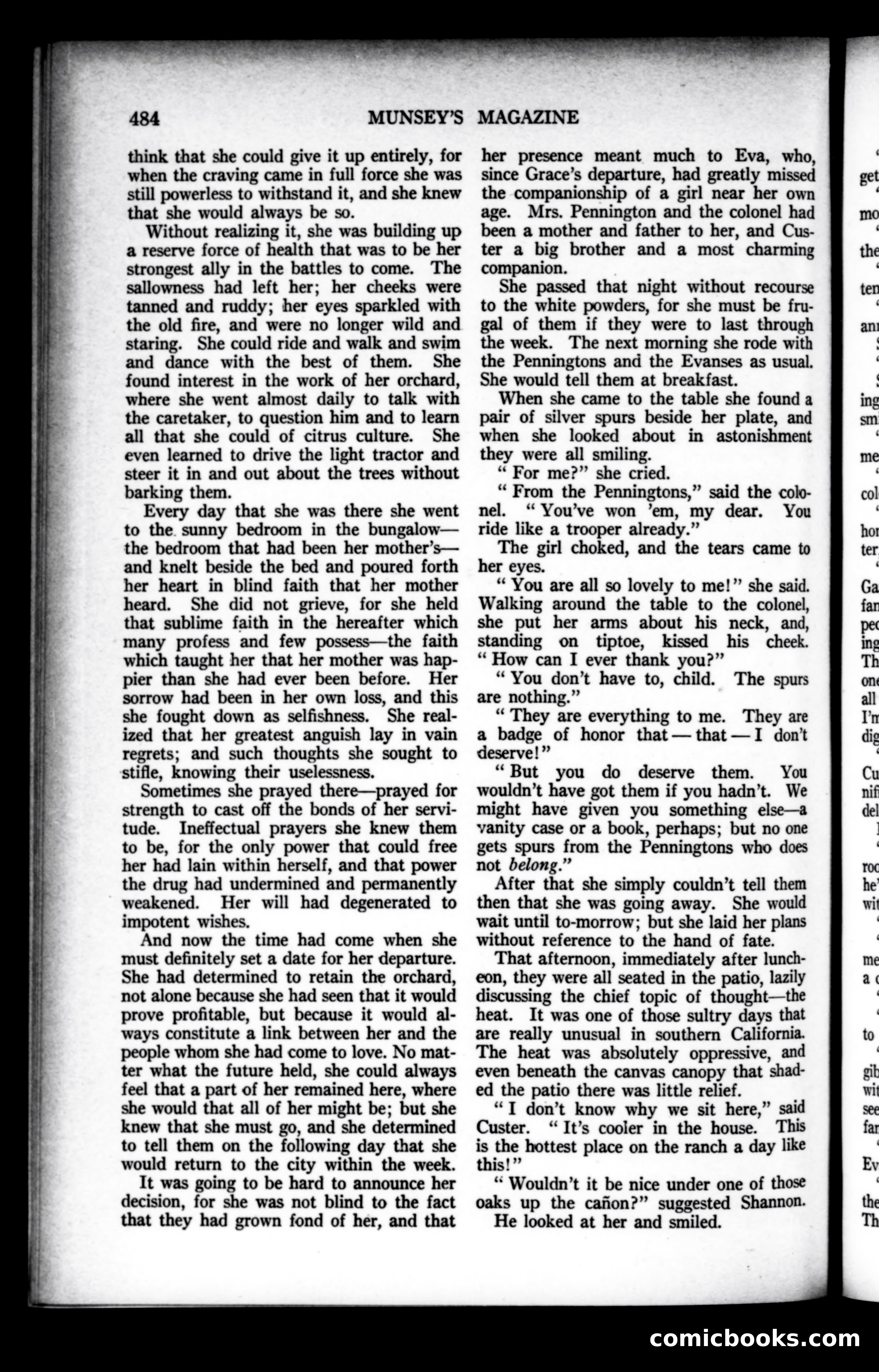 Munsey's Magazine, August 1922 — page 100 of 192