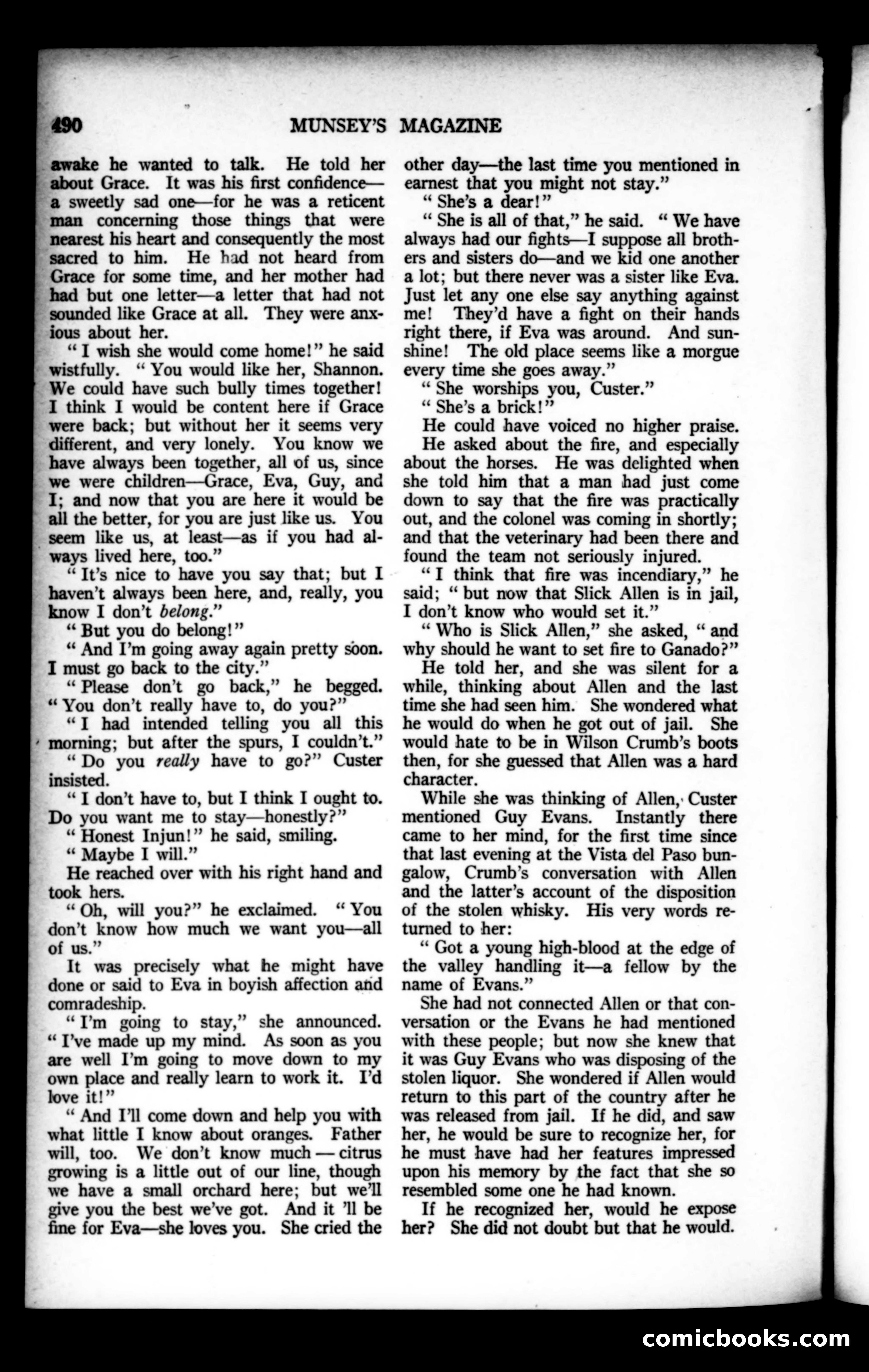Munsey's Magazine, August 1922 — page 106 of 192
