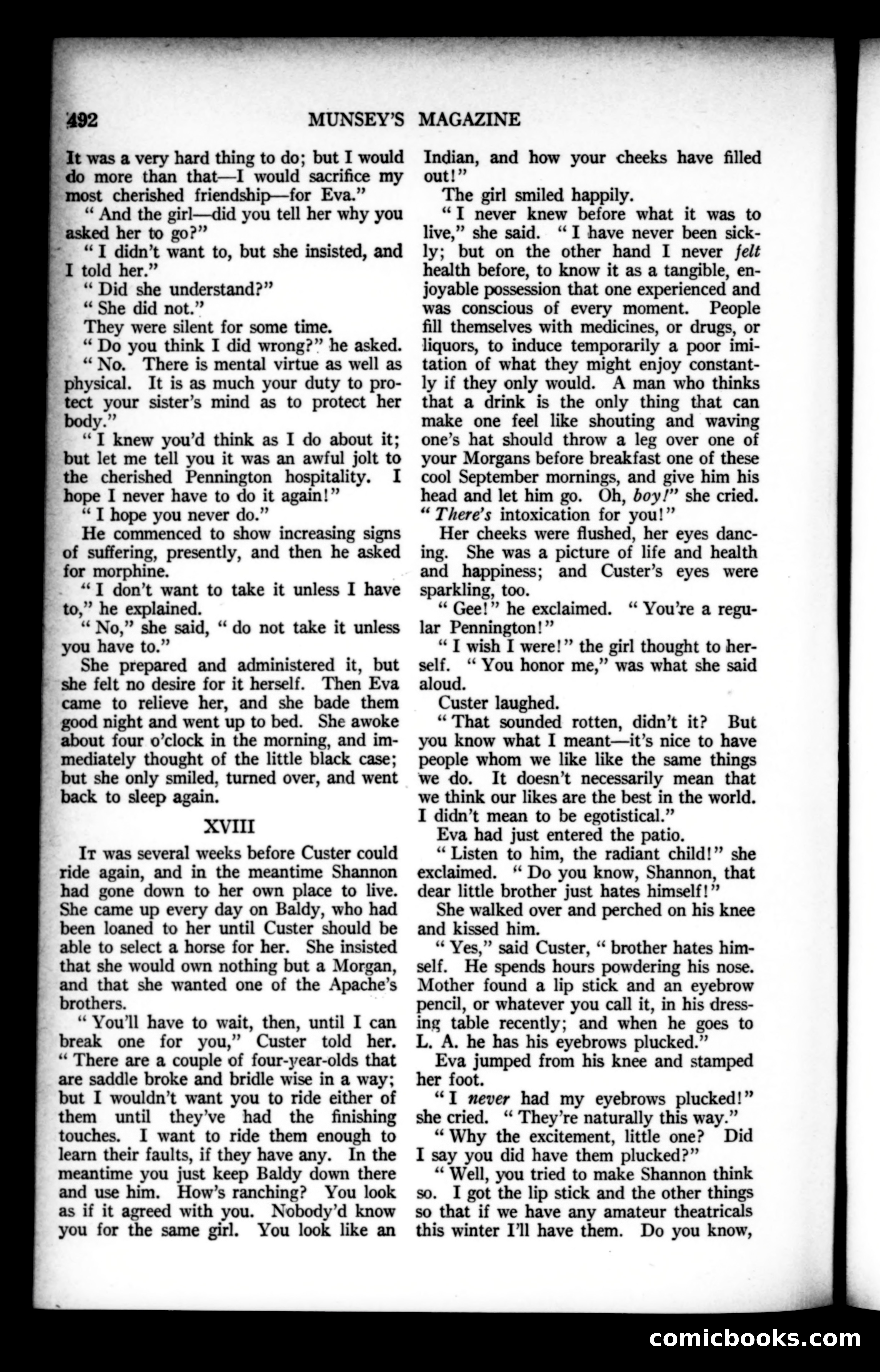 Munsey's Magazine, August 1922 — page 108 of 192