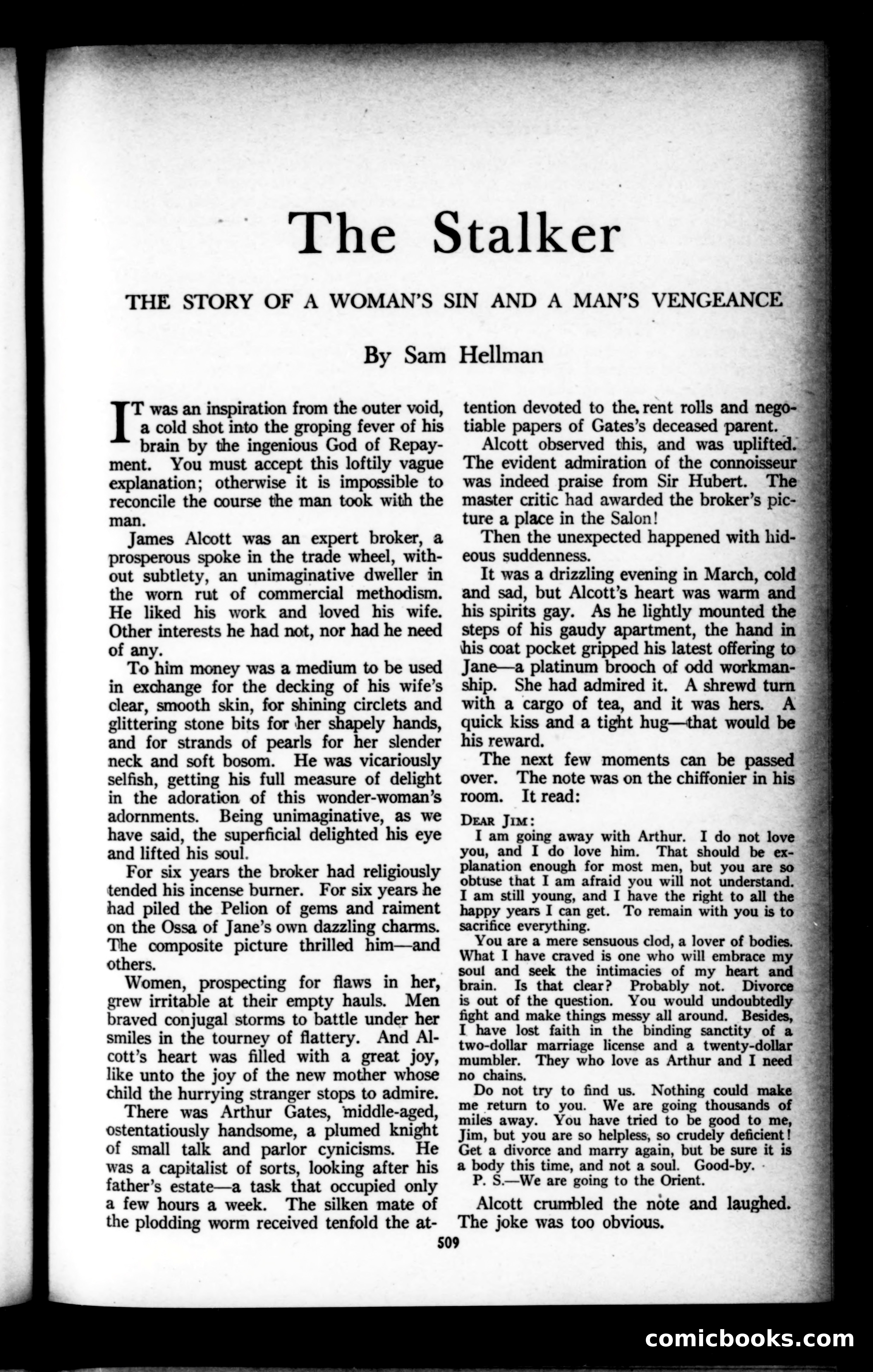 Munsey's Magazine, August 1922 — page 125 of 192