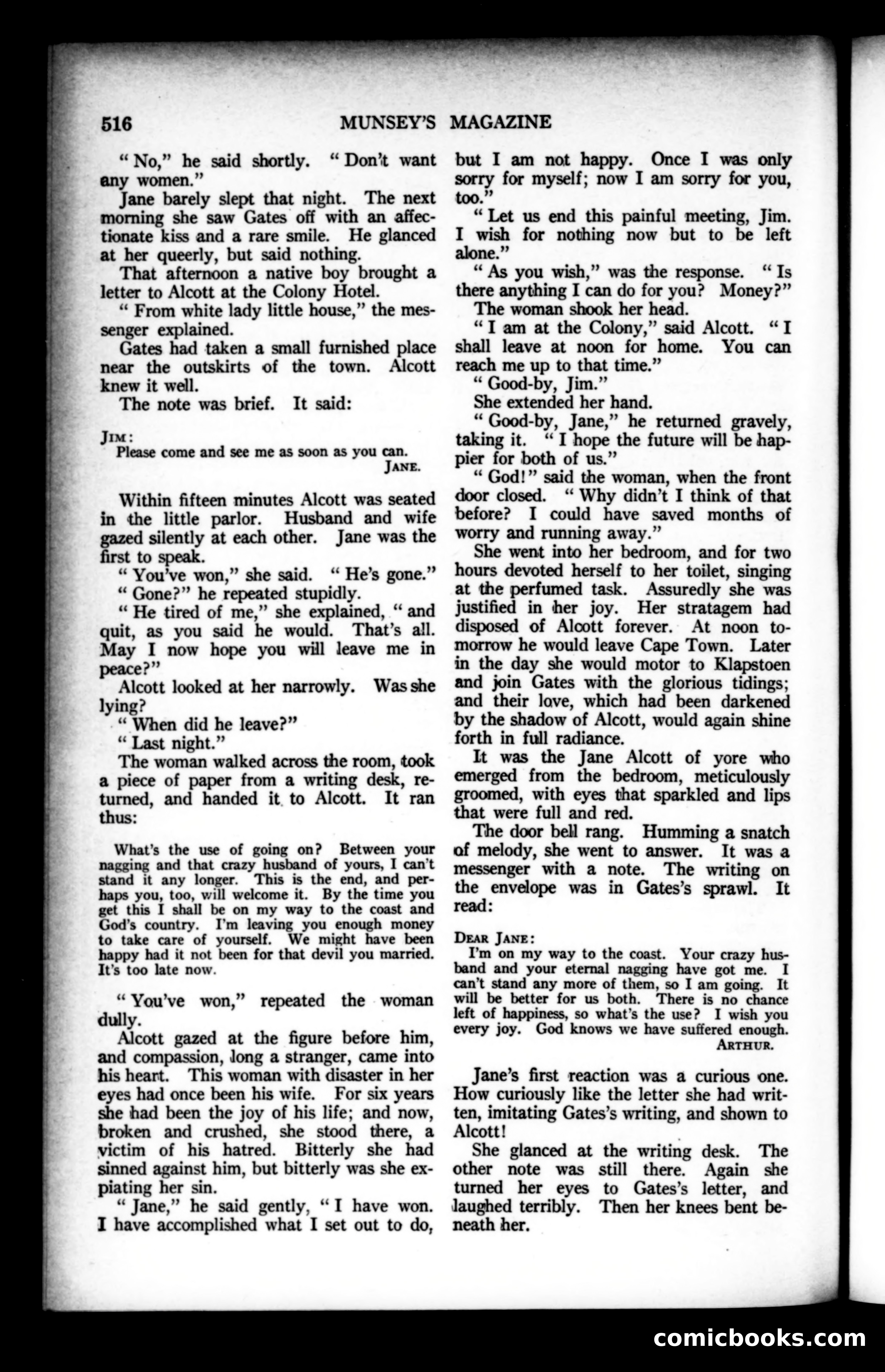 Munsey's Magazine, August 1922 — page 132 of 192