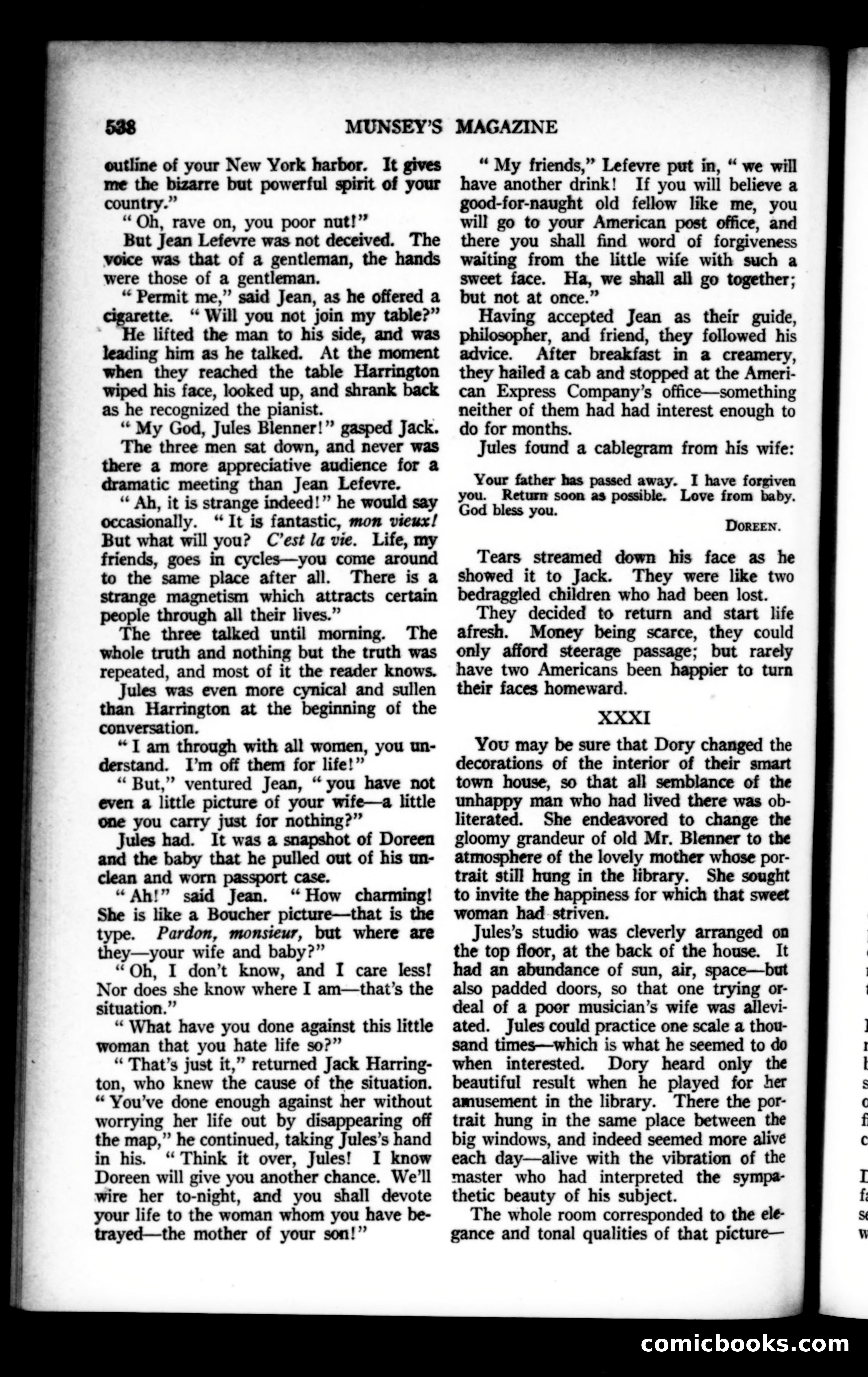 Munsey's Magazine, August 1922 — page 154 of 192