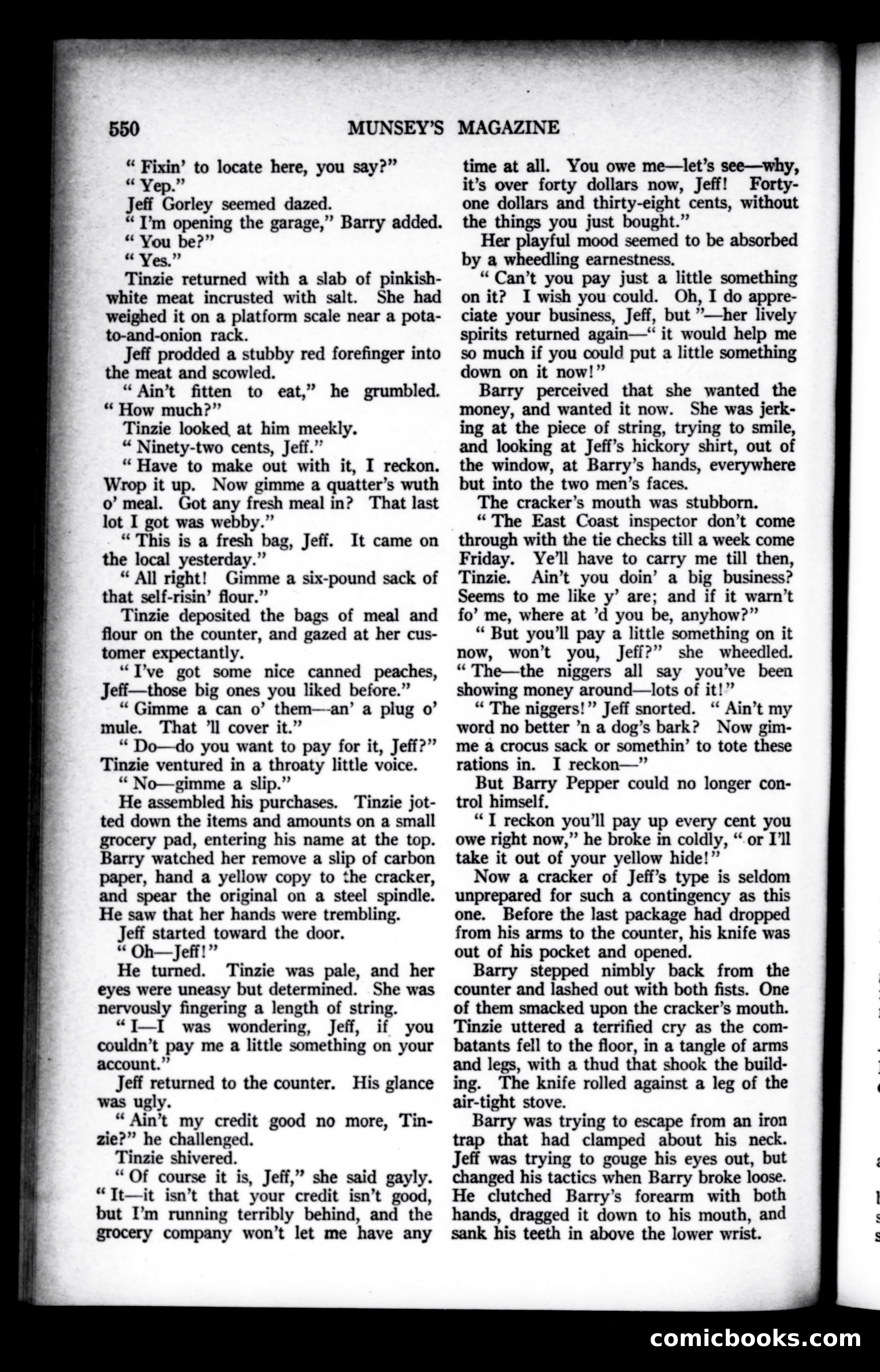 Munsey's Magazine, August 1922 — page 166 of 192