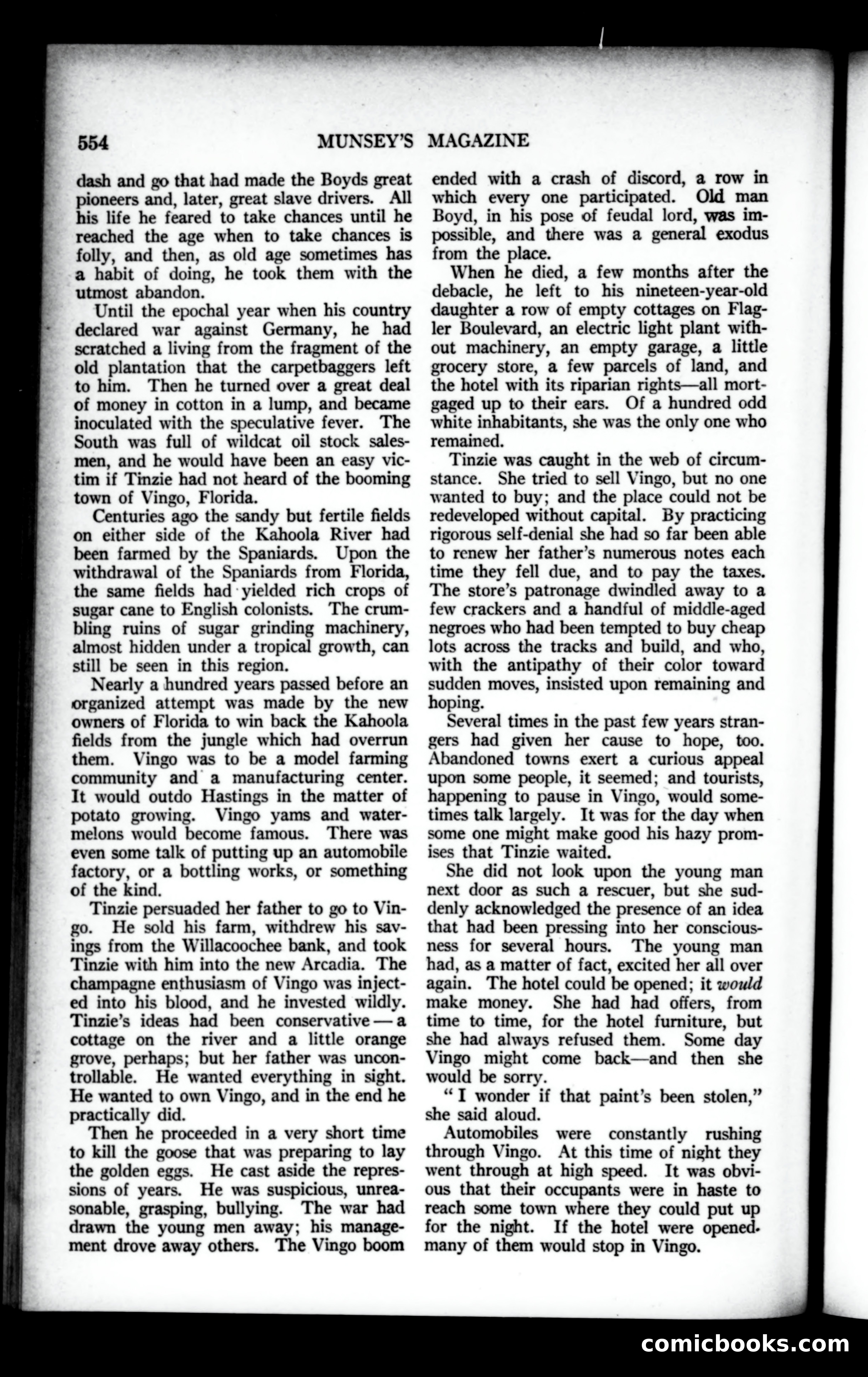 Munsey's Magazine, August 1922 — page 170 of 192