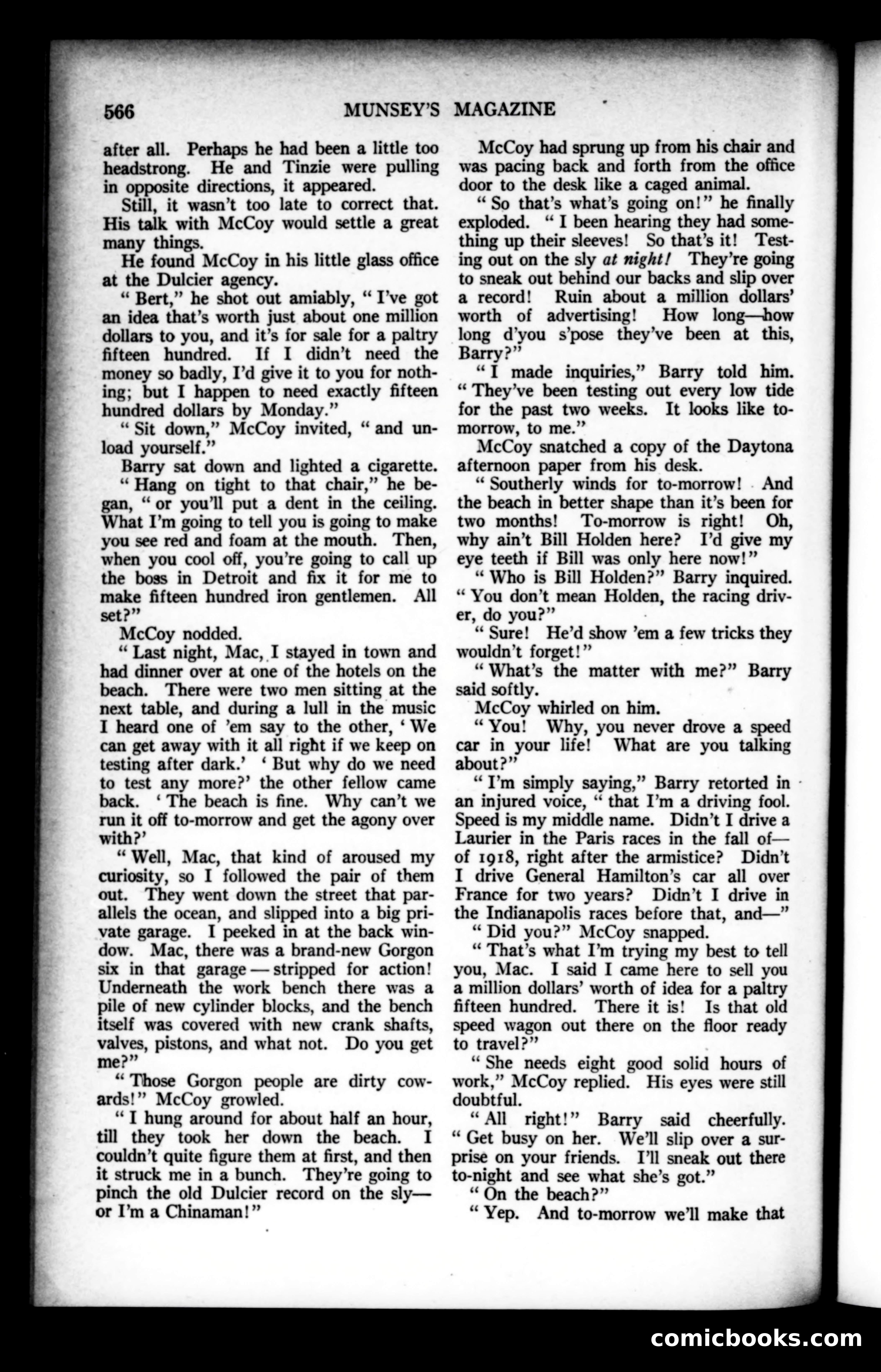 Munsey's Magazine, August 1922 — page 182 of 192