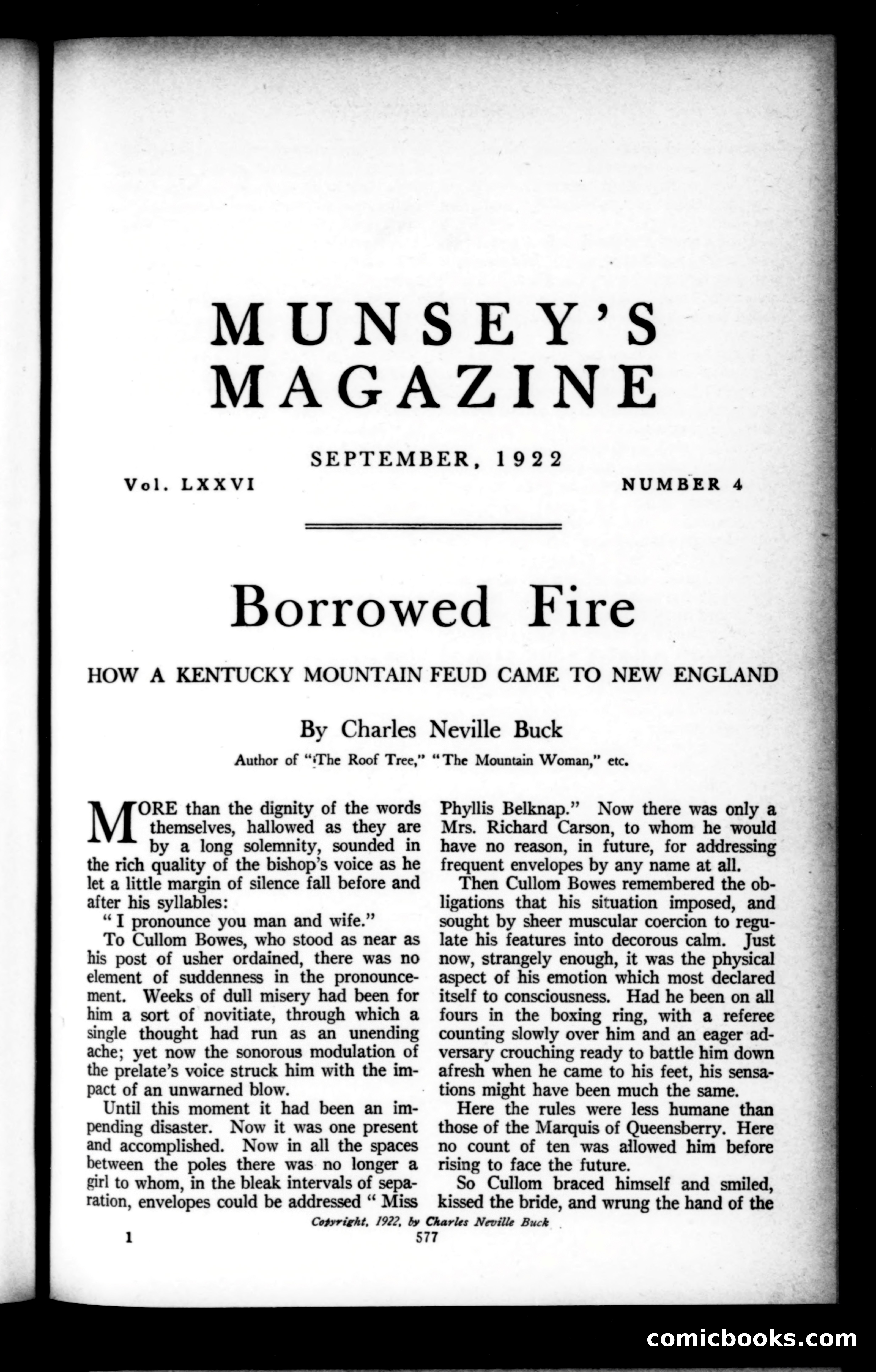 Munsey's Magazine, September 1922 — page 1 of 193