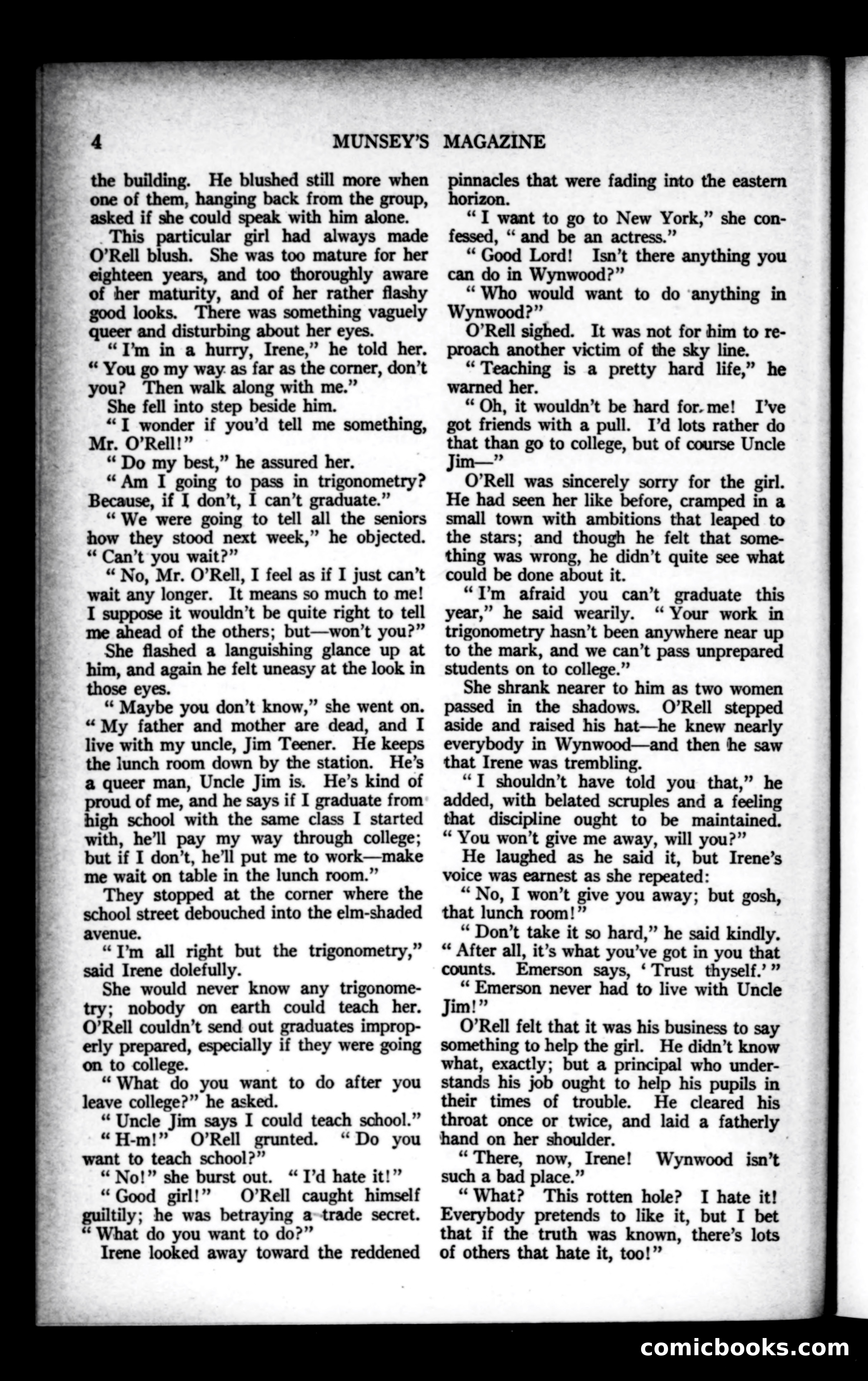 Munsey's Magazine, October 1922 — page 4 of 194