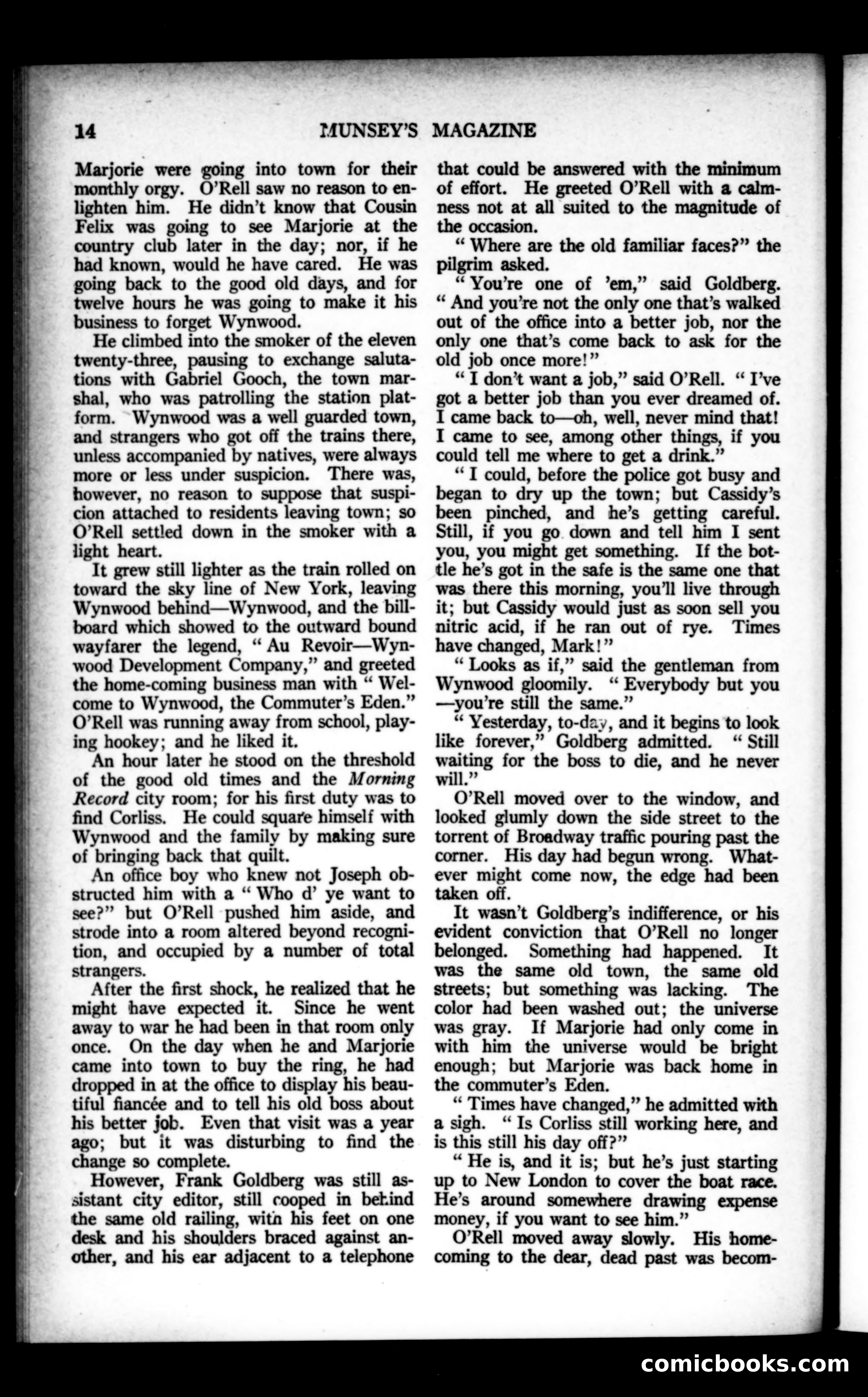 Munsey's Magazine, October 1922 — page 14 of 194