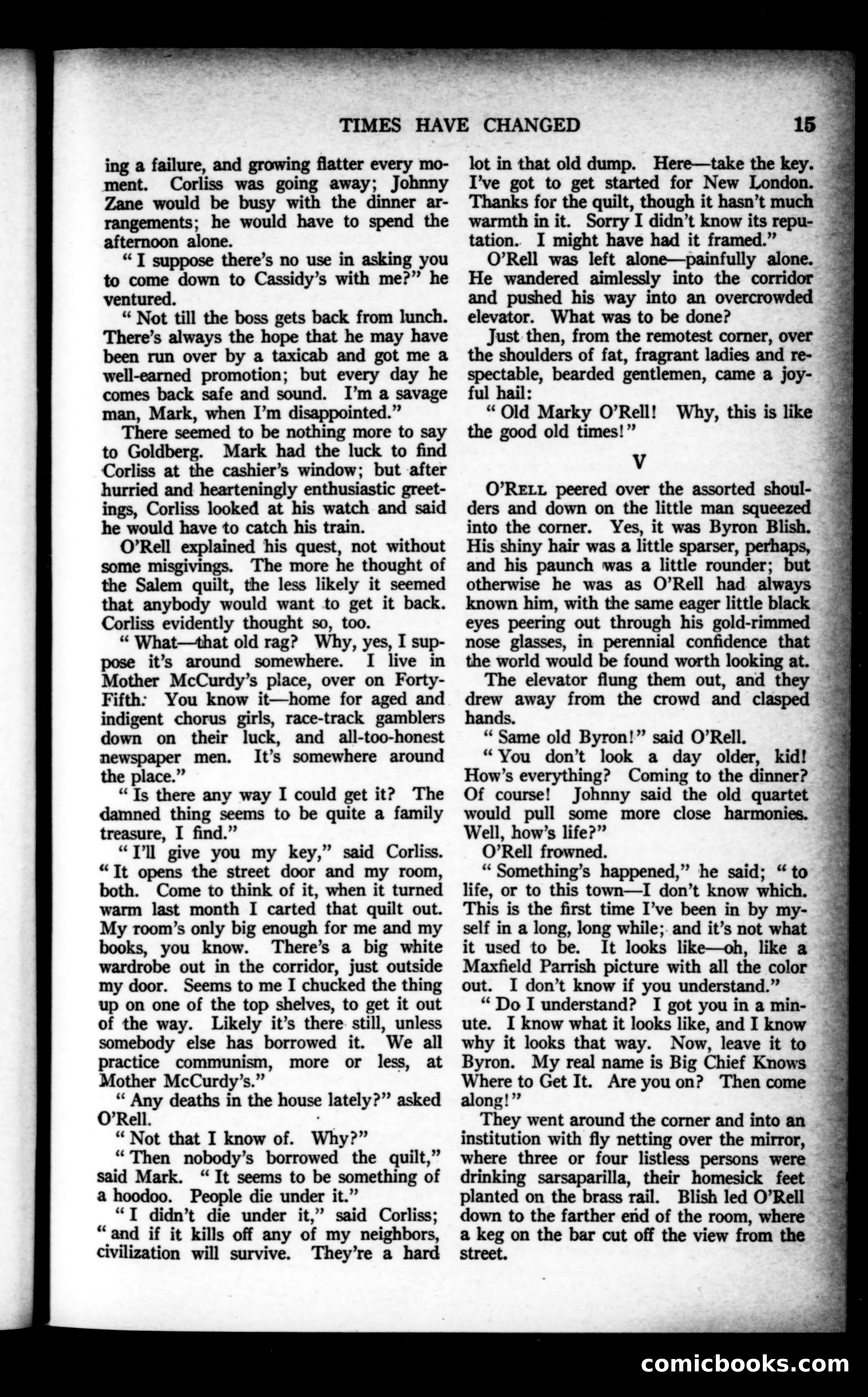 Munsey's Magazine, October 1922 — page 15 of 194