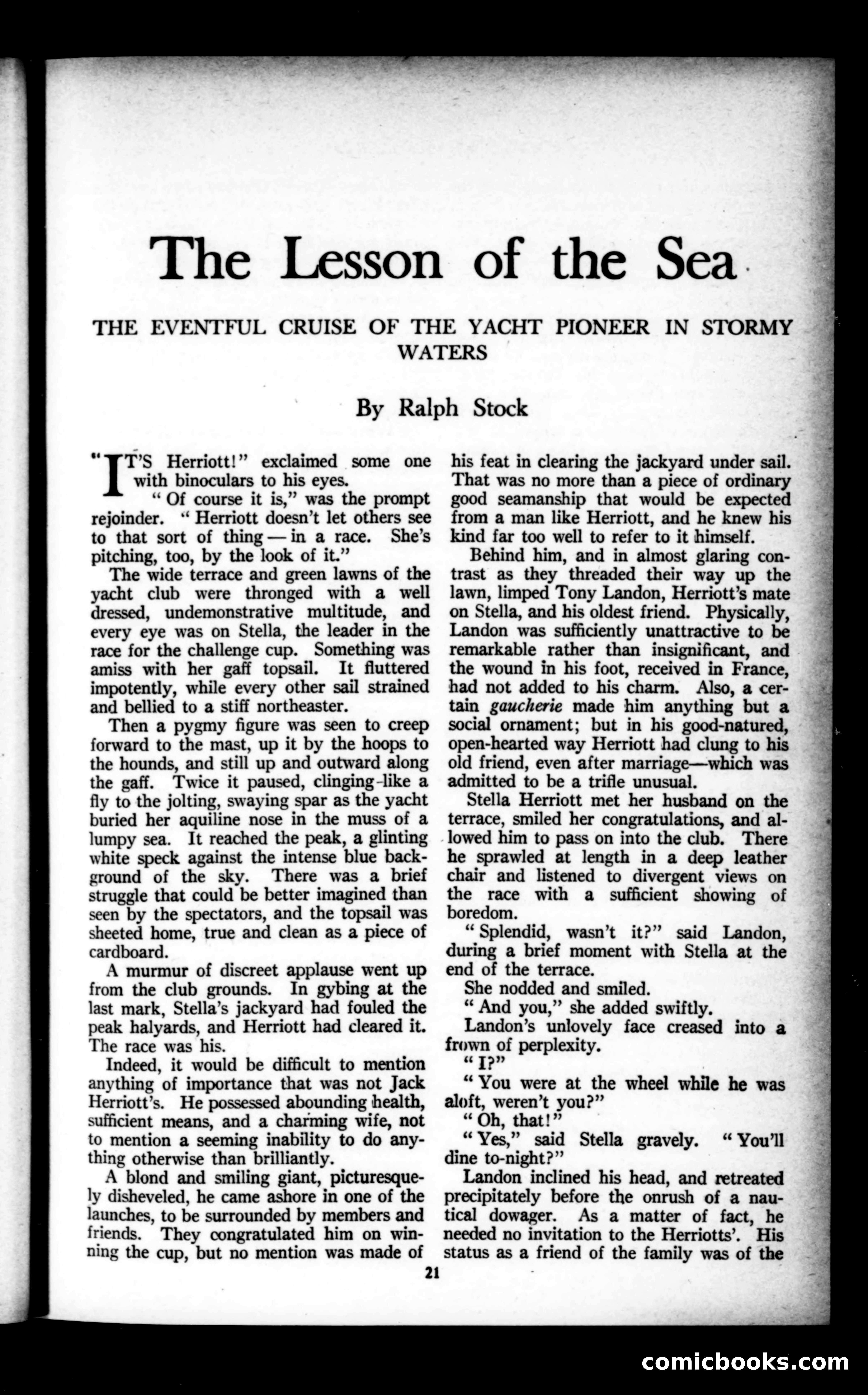 Munsey's Magazine, October 1922 — page 21 of 194