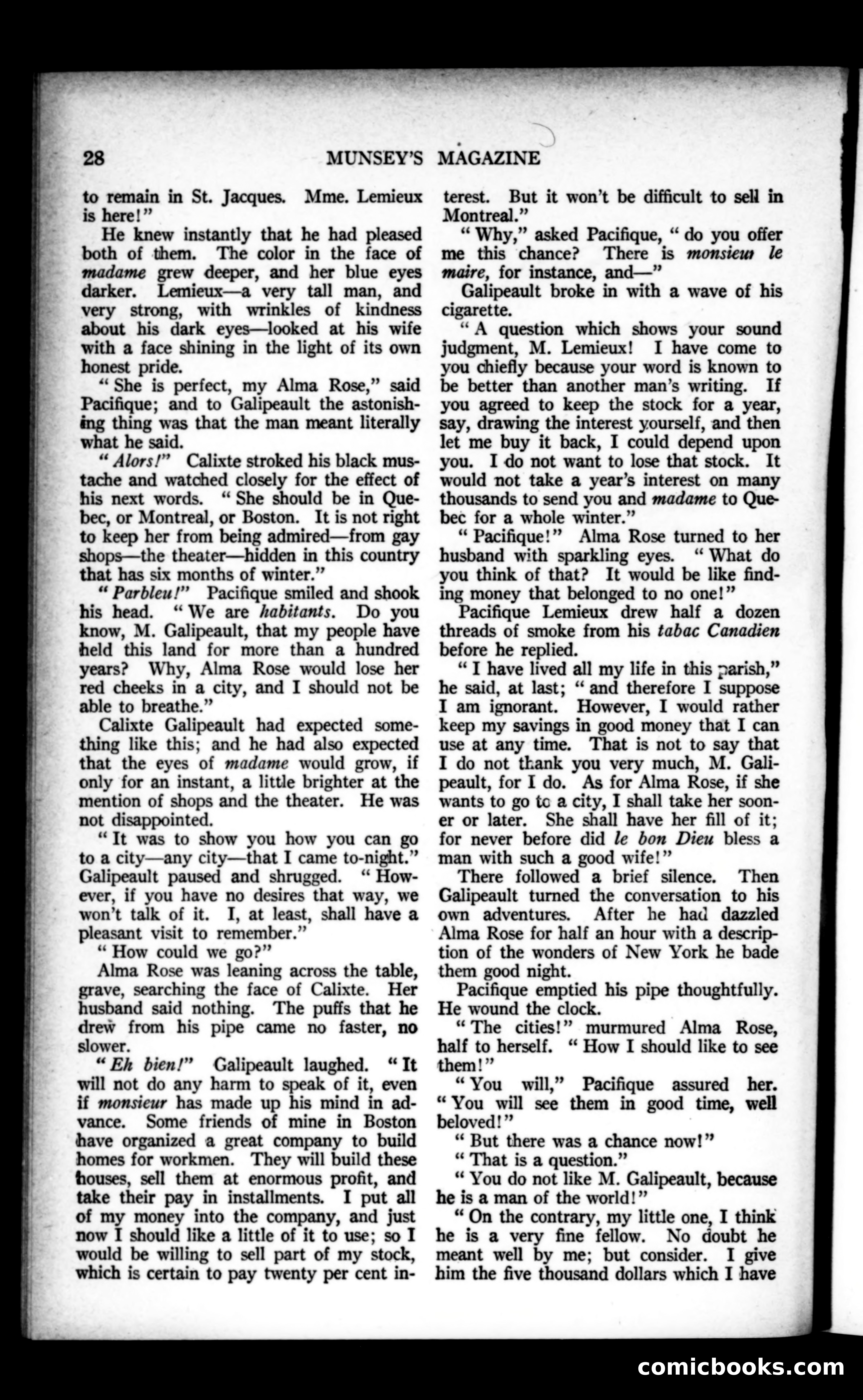 Munsey's Magazine, October 1922 — page 28 of 194