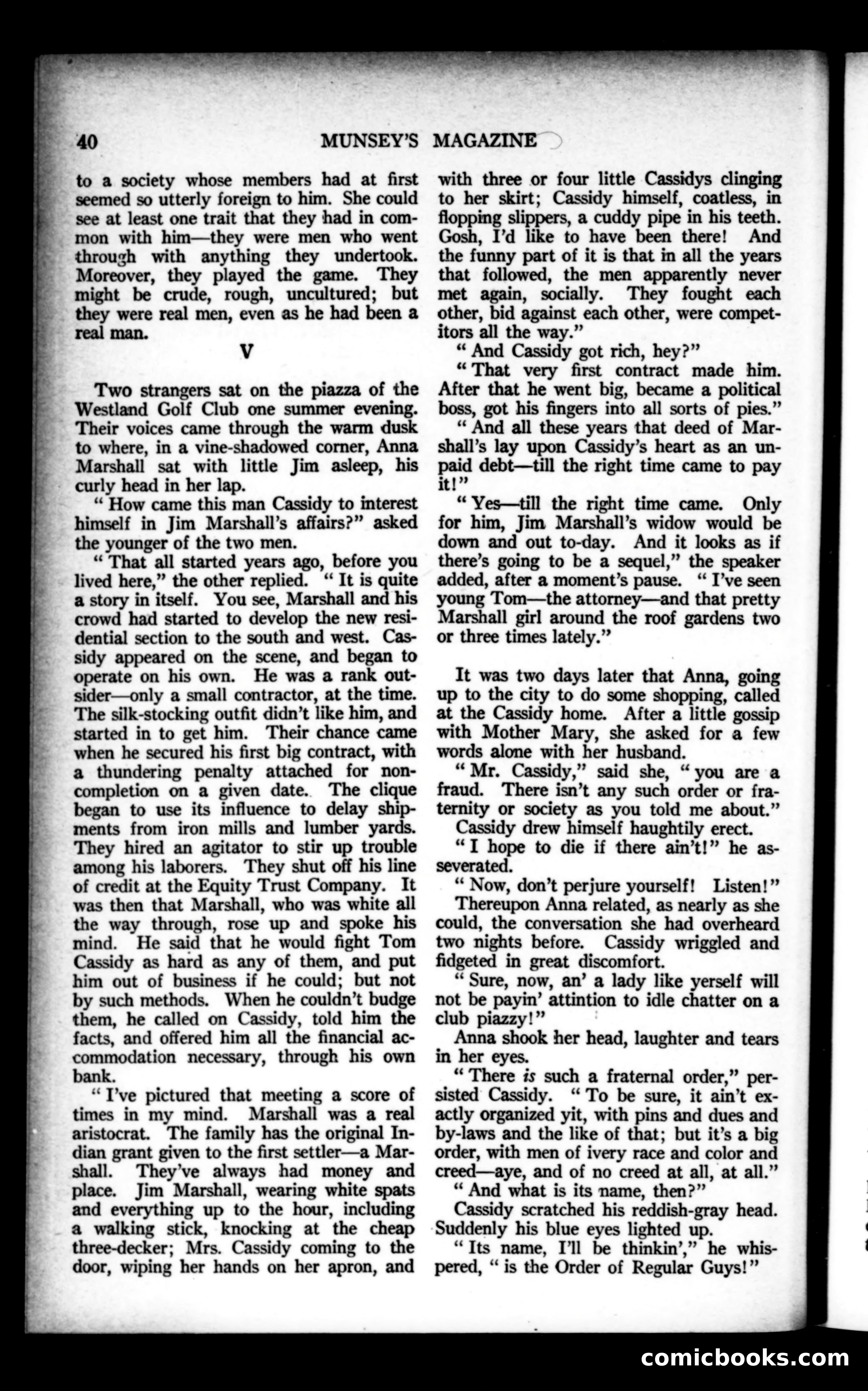 Munsey's Magazine, October 1922 — page 40 of 194