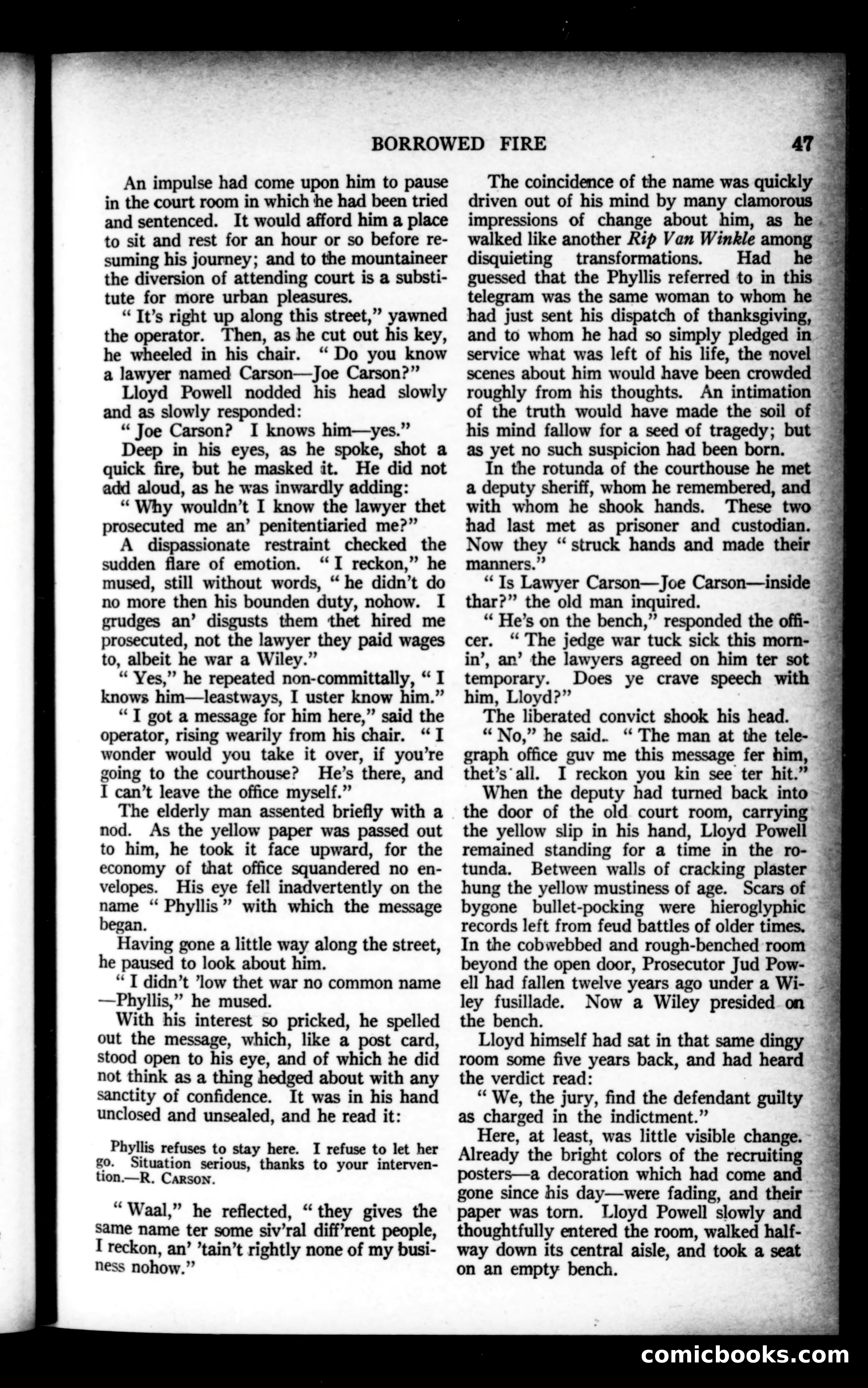 Munsey's Magazine, October 1922 — page 47 of 194